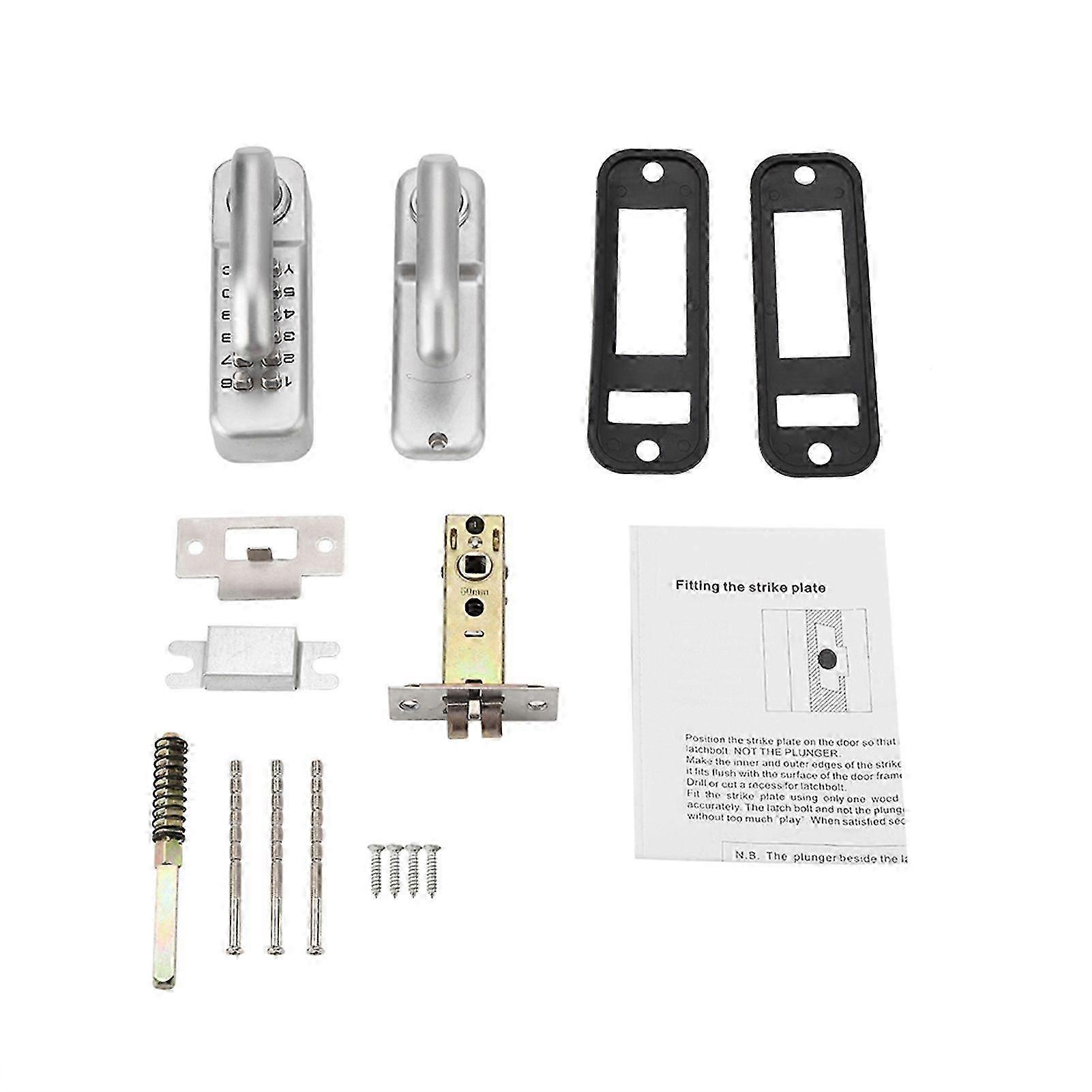 1 - 11 Digit Code Combination Cam Door Zinc Alloy Convenient Password Security Coded LockHwy