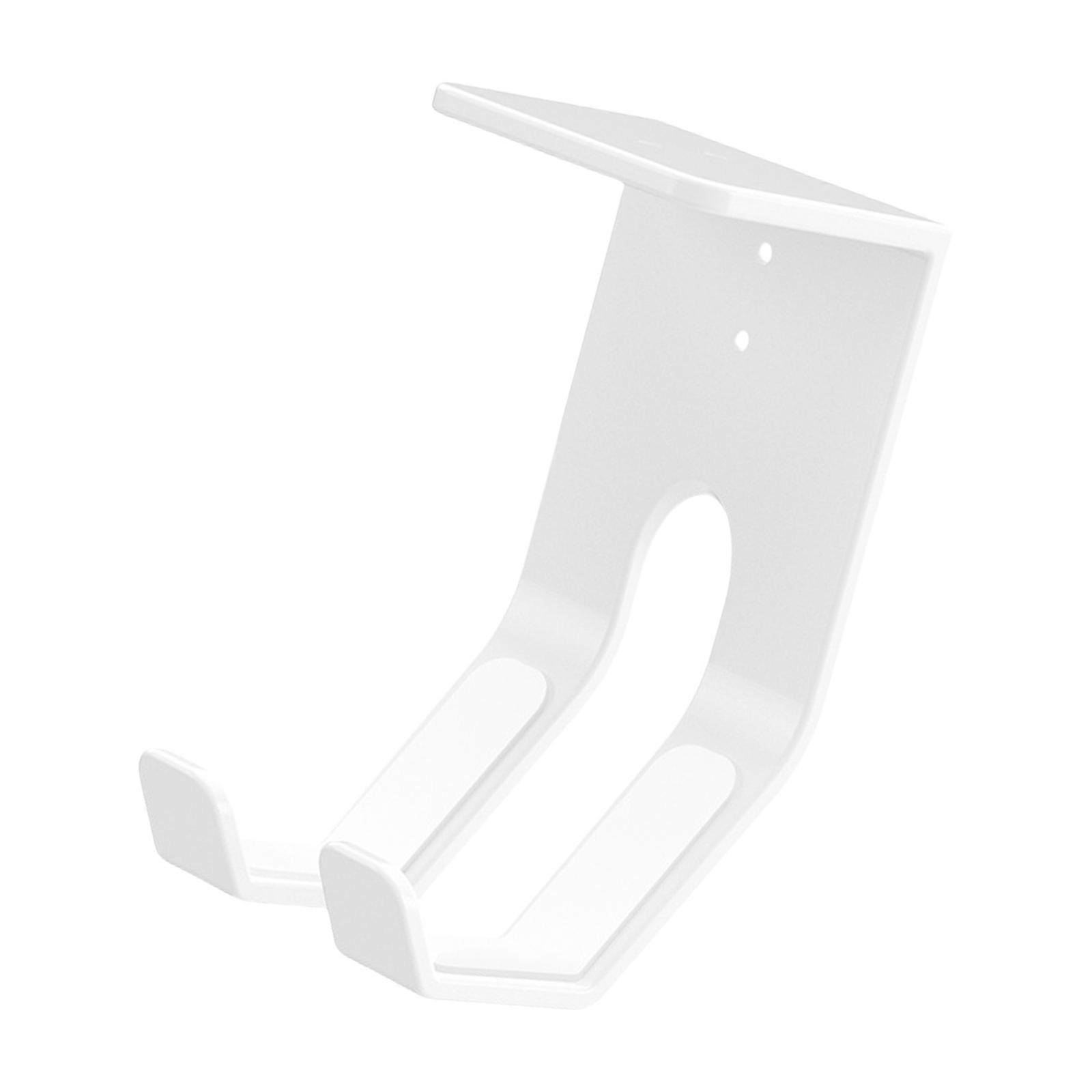 Efficient Space Organizers ABS Under Desk Holder Video Game Equipment Stand work space Solution for Game P5 Accessories  White