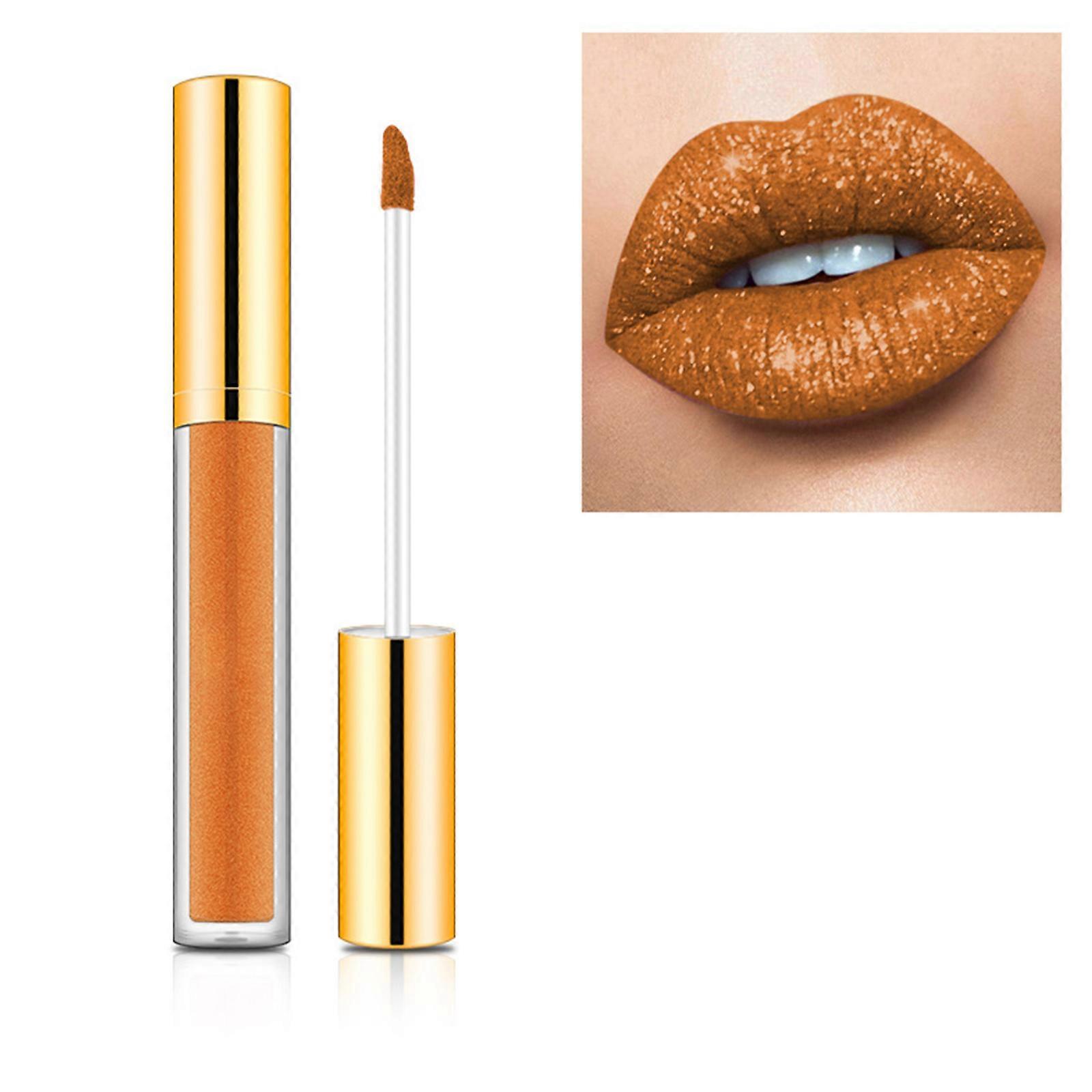 Matte Lip Color Lipstick With parkling Longwear Not Drying For Evening Party Gatherings Multicolor