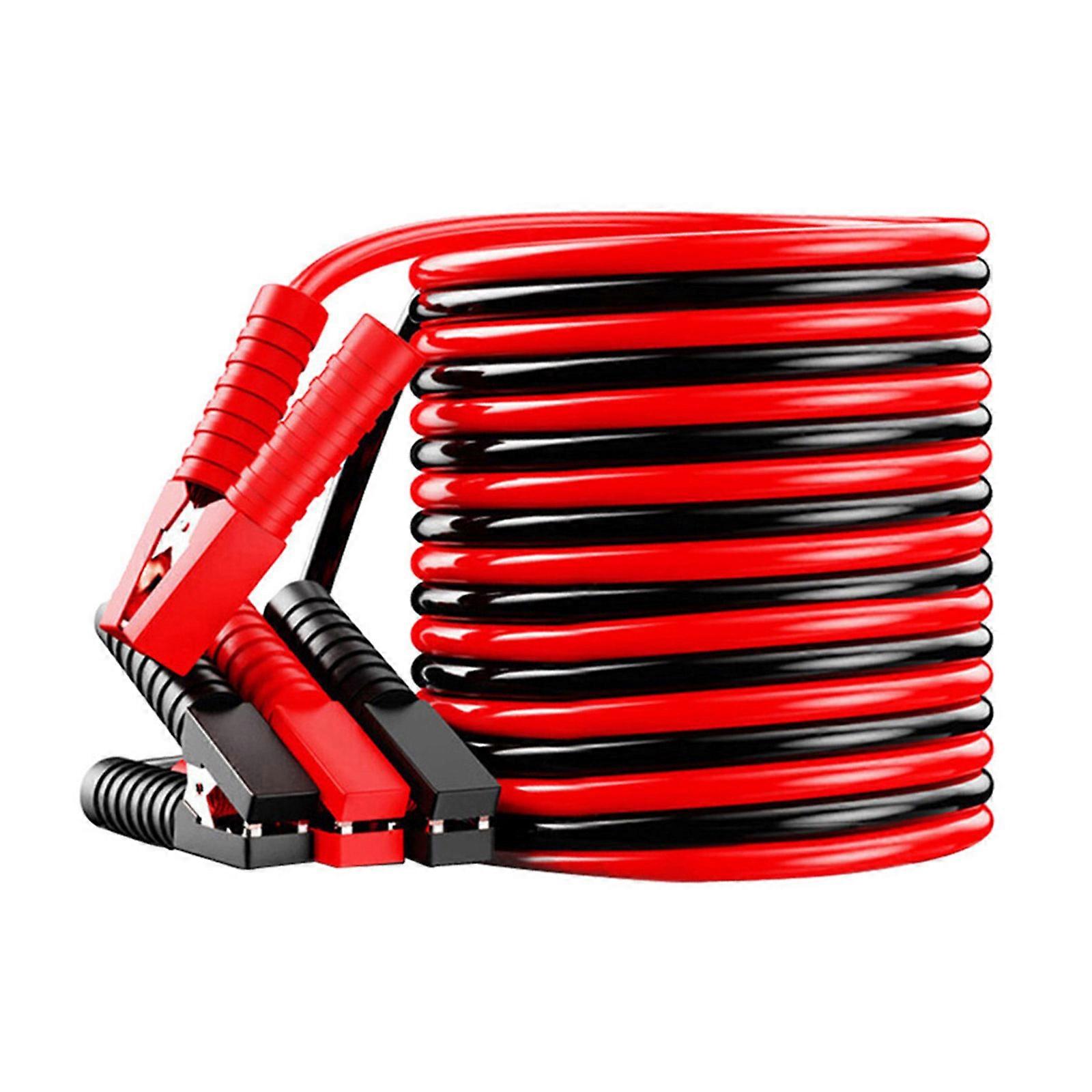 Car Battery Boosters Cable Sturdy Clamps and Adjustable Length Option Jump Starter Cable for Various Vehicle Types Multicolor