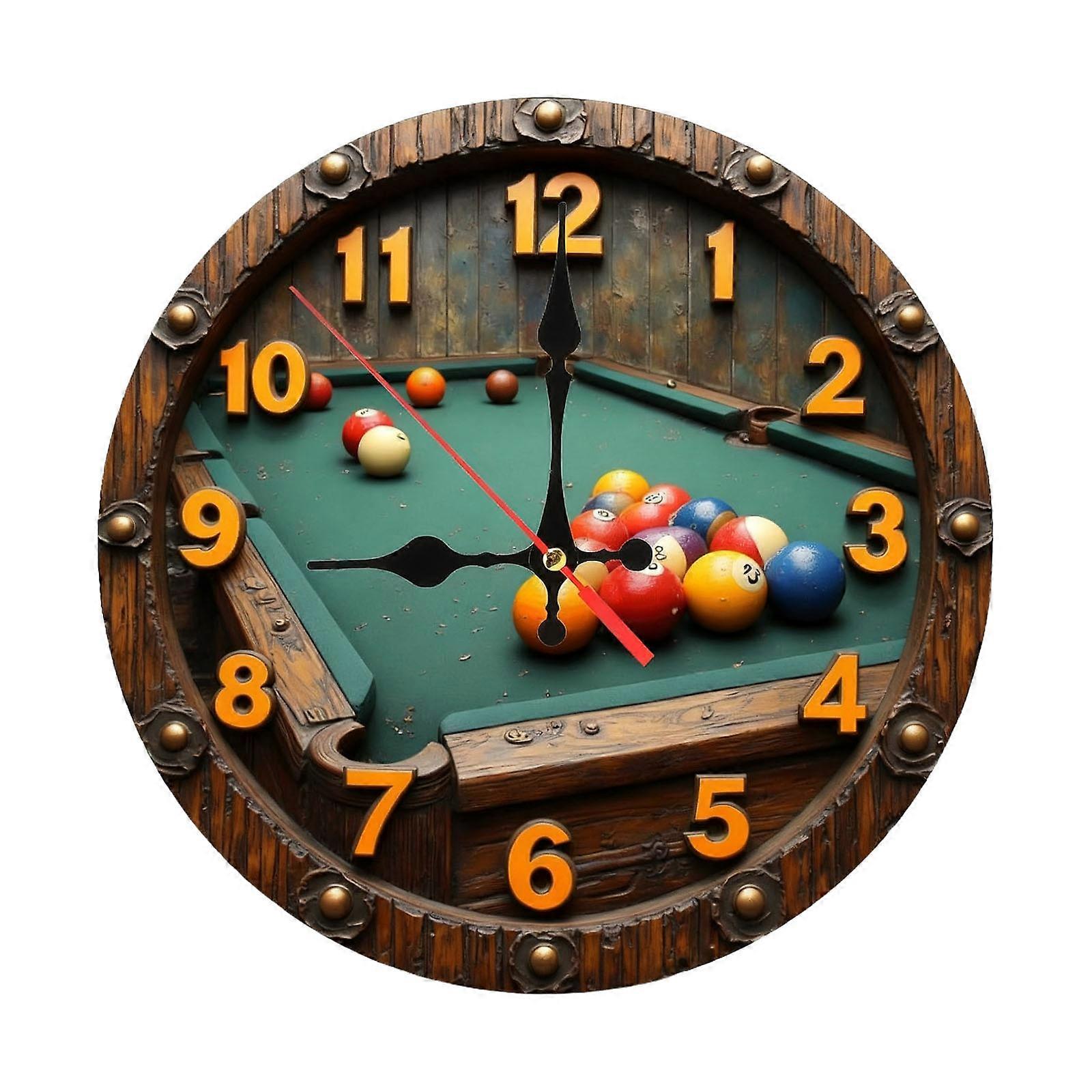 Wall Clock Silents None Ticking Wall Clock Battery Operated Clocks Easy to Read Kitchen/Home/Classroom/School Clock Multicolor
