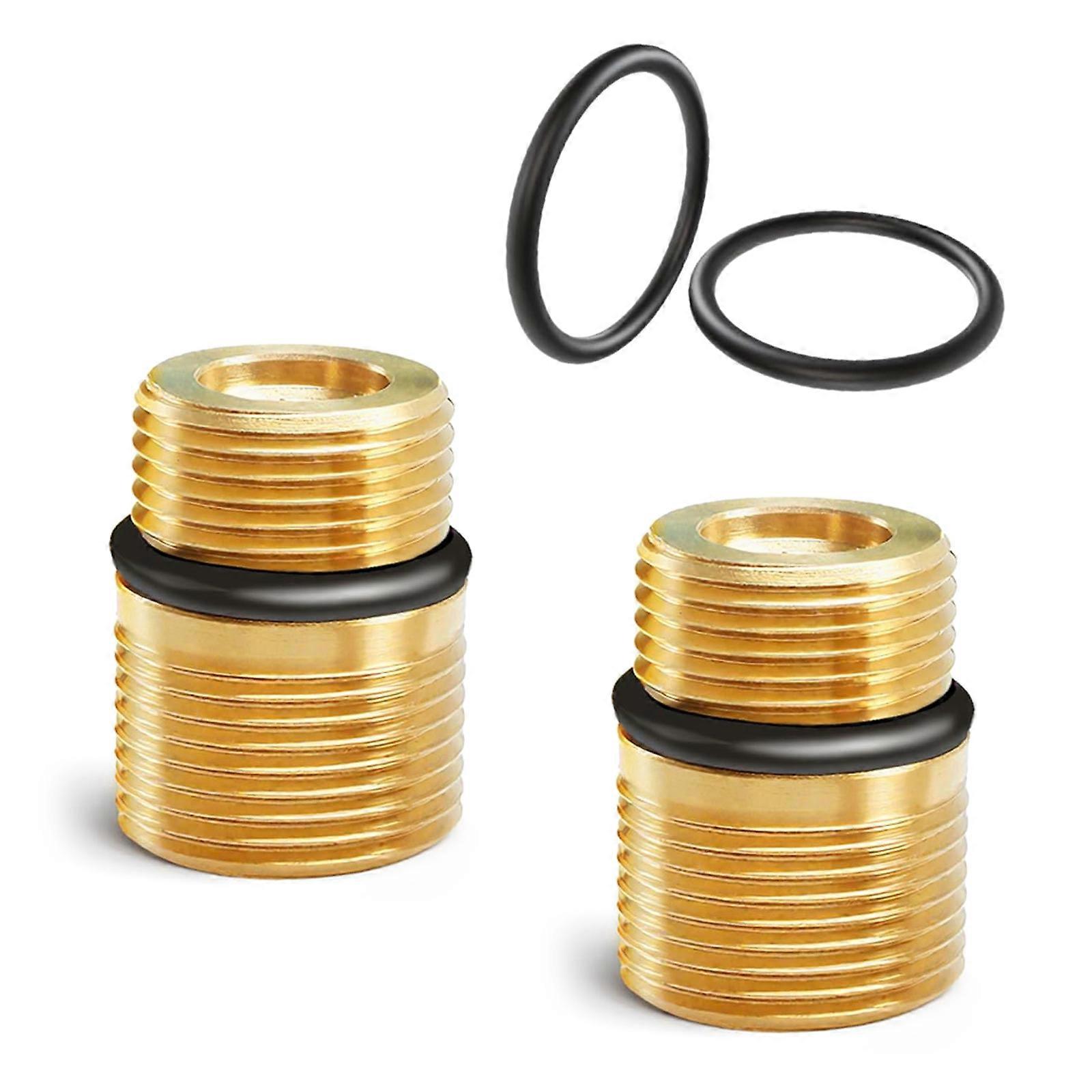 2Pcs Metal Pumps Outlet Adapters Double Seal Leakproof Connection Simple Installation Suiable for 510020 520004 Models Multicolor