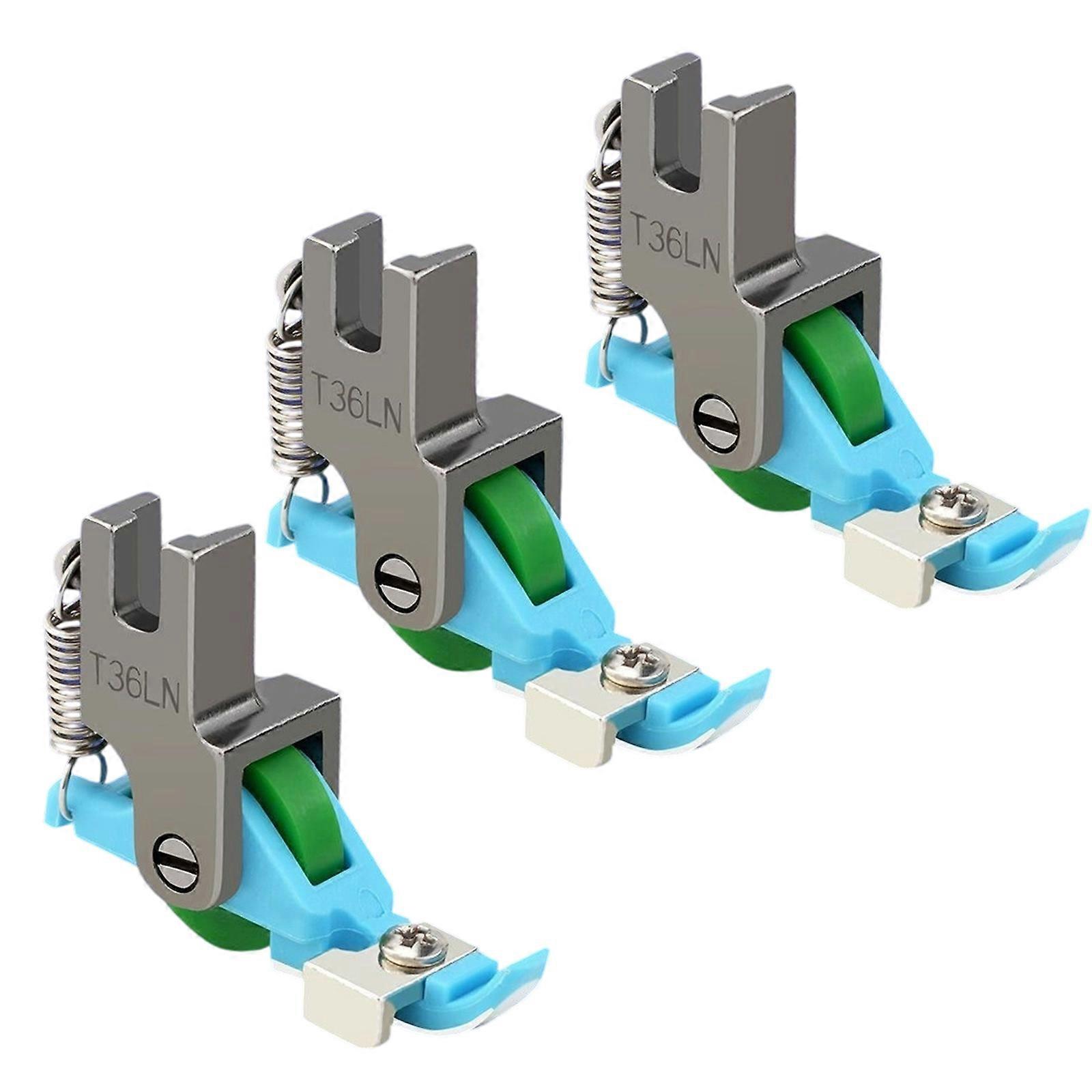 Sewing Machine Presser Foot Extended Base Designs Solid Plastic Builds Efficient Cloth Feeding Performances Multicolor