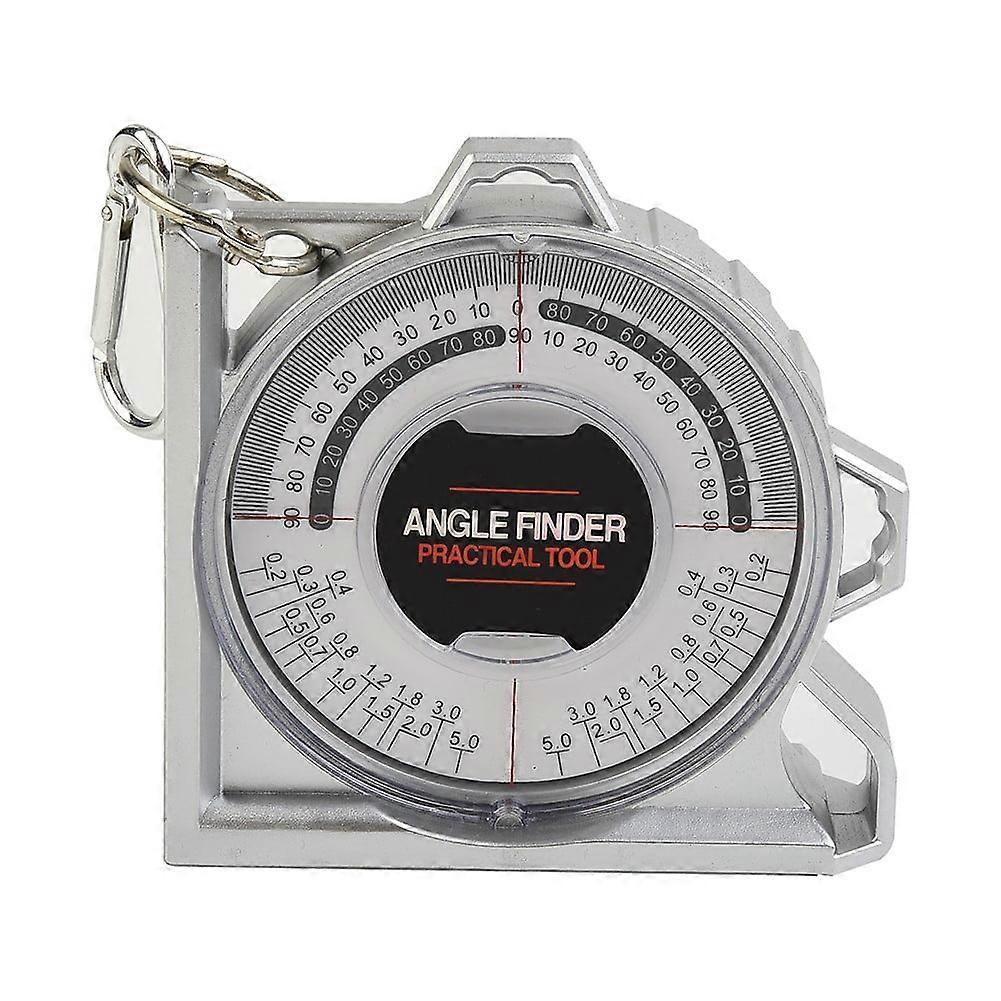 Magnetic Angle Locator Slope Protractor Level Meter Portable Measuring Tool