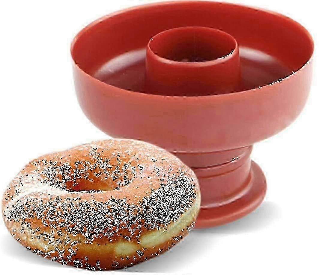 Brown Donut Mold - 1pc Baking Pan for Bakery Pastry