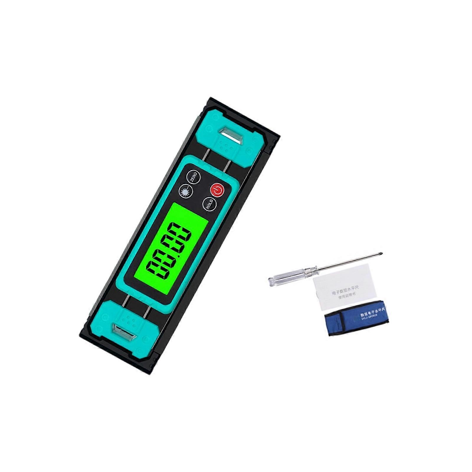 20/30/40/50cm Bubble Level Angles Finders Gauges Data Hold Digital Display Level Ruler Protractor Electronic Inclinometer  200MM