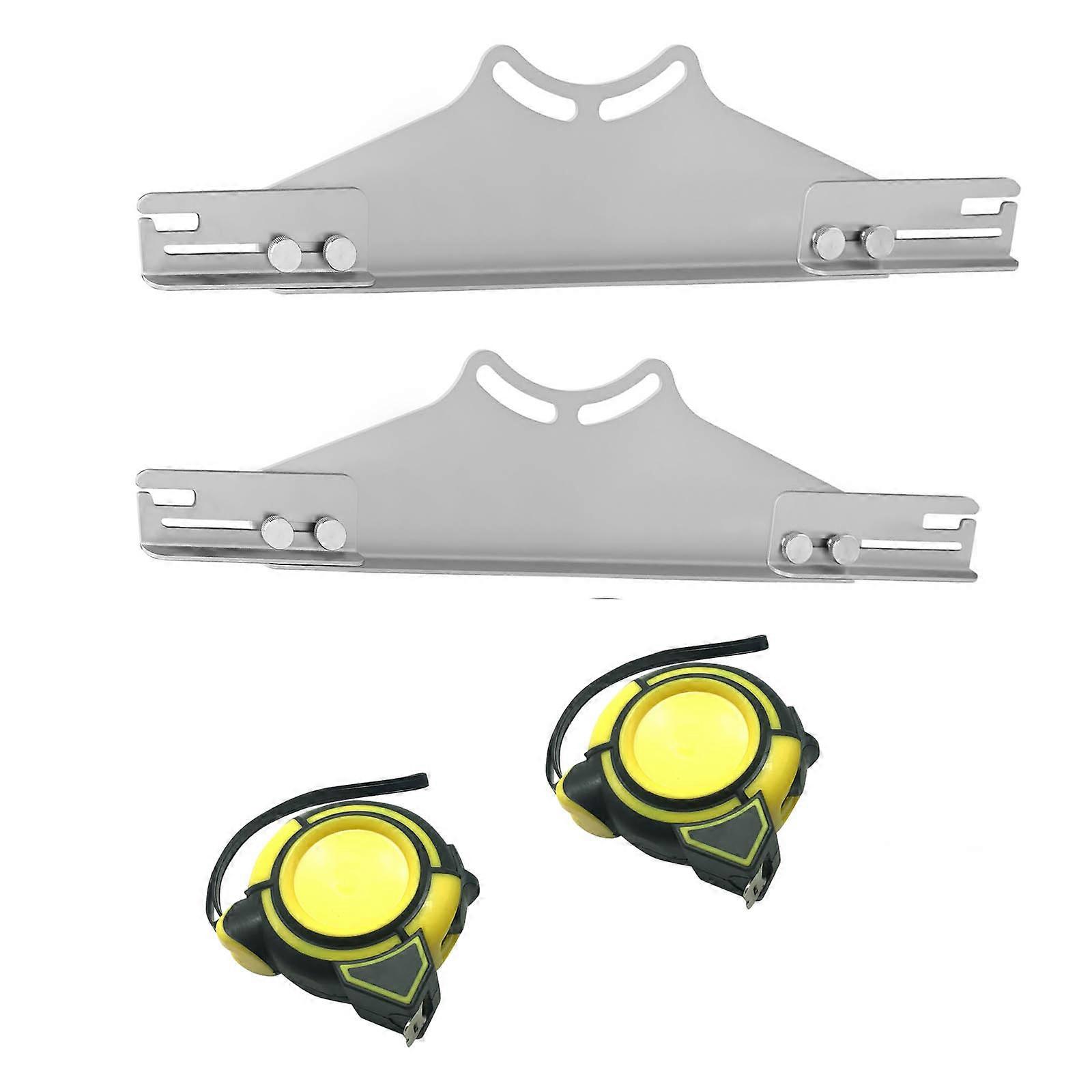 Accuracy Wheel Toe Measurement Tool Set For Automotive Alignment M14 Drag Screw Automobiles Maintenance And Calibration Multicolor