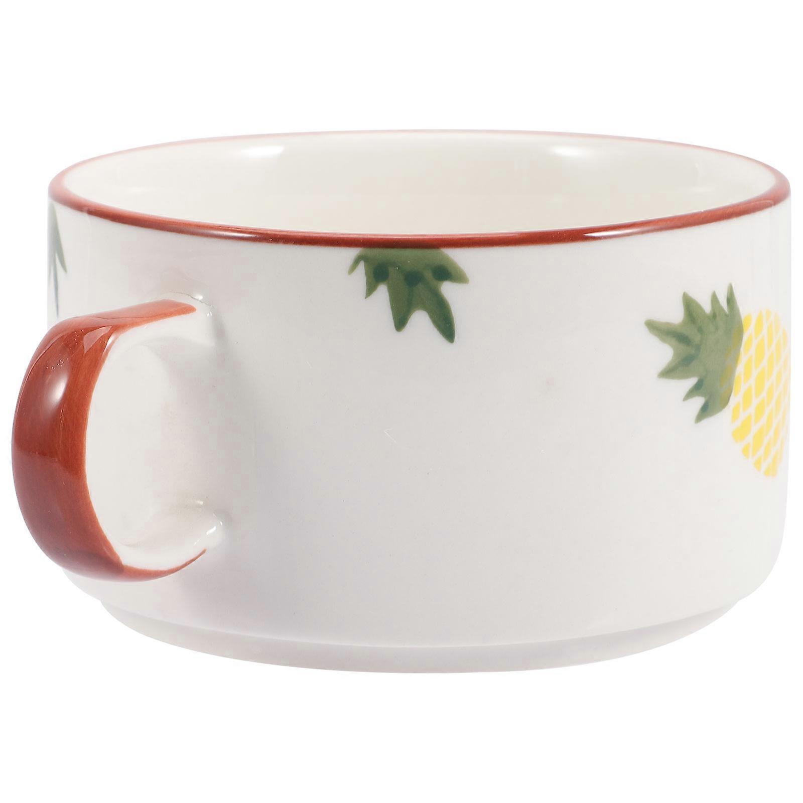 Ceramic Bowl Assorted Color Salad Mixing Bowl for Home Use with Adorable Design