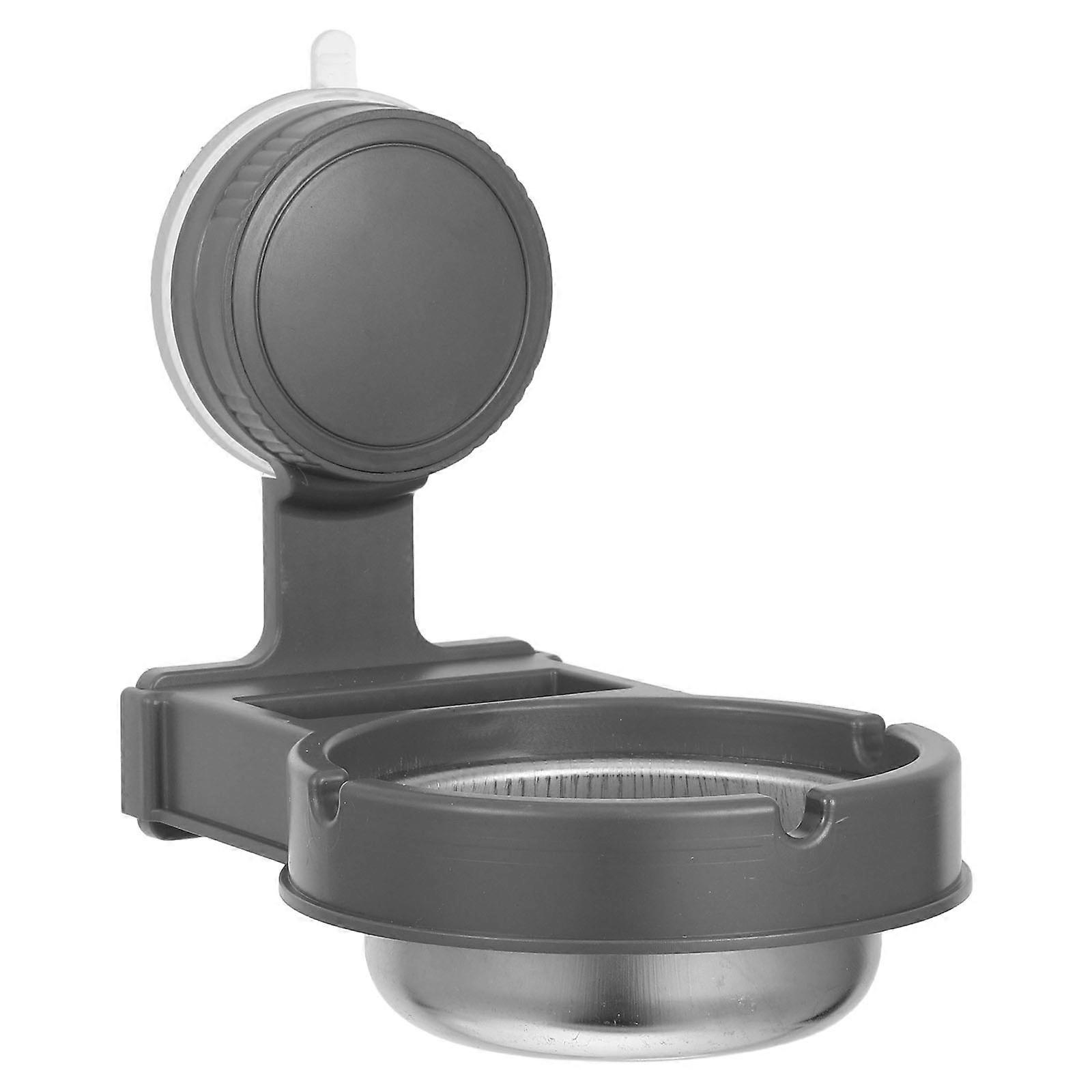 Bathroom Wall Mounted Ashtray with Suction Cup for Storage