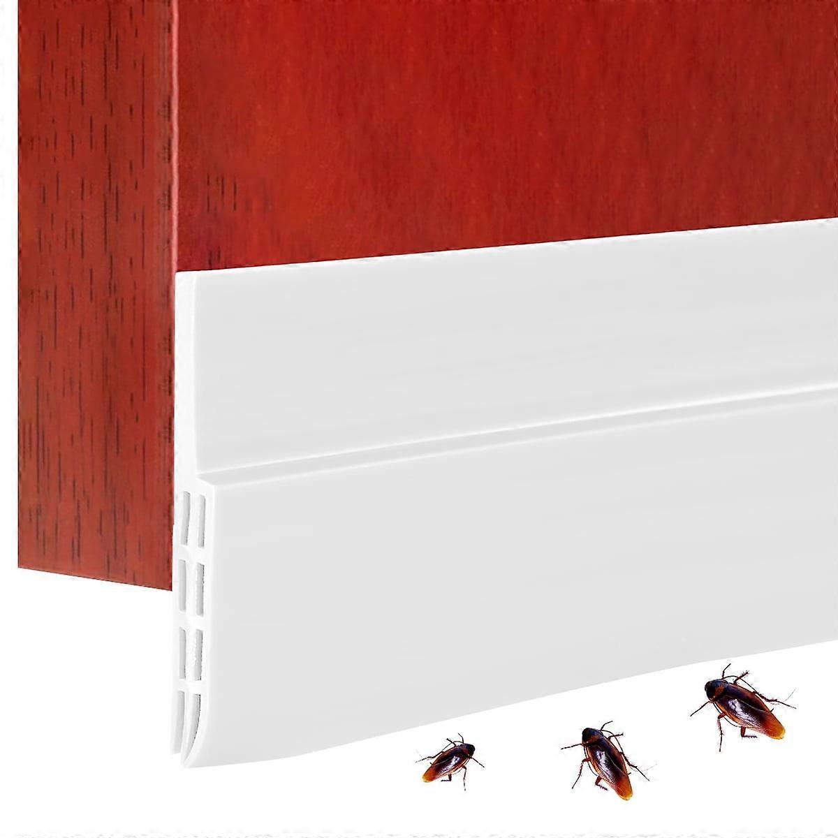 Willstar 1Pieces Under Door Draft Stopper Window Seal Strip Noise Stopper Windproof Insectproof Insulator Door Sweep Prevent Bugs