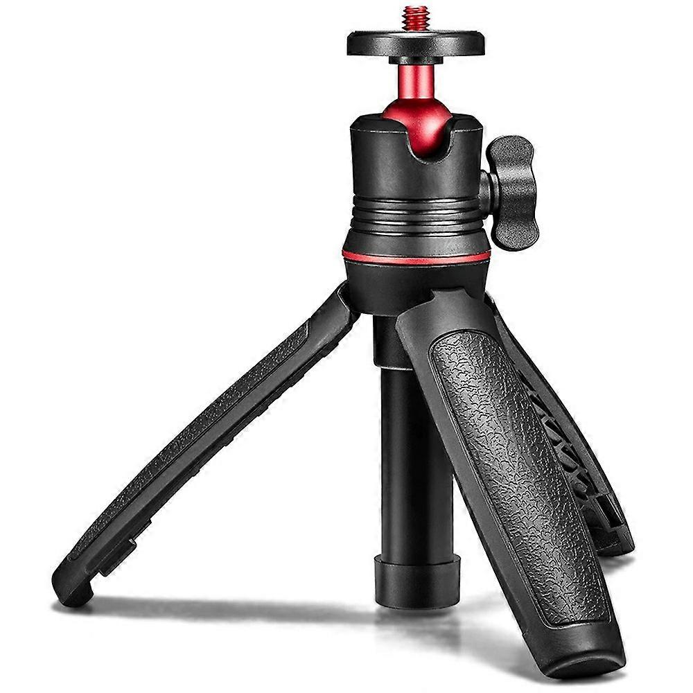 S-055 Mini Tripod Stand Compatible For GoPro / Insta360 / DJI / SJCAM Action Cameras Live Streaming Selfie Stick Smartphone Mount