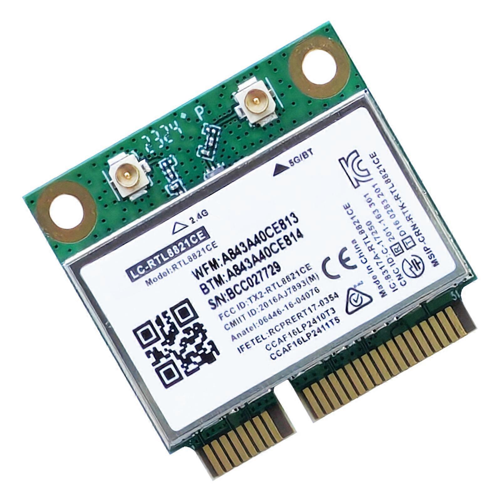 BL M8821CP2 WIFI 6 Card Wireless Adapter RTL8821CE Chip Fast Speed with Stable Signal Transmission for PC and Laptop Multicolor