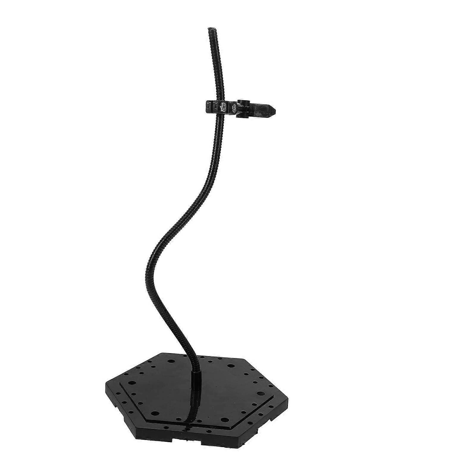 5Pcs Action Figure Stand for Adjustable Display Black Model Holders