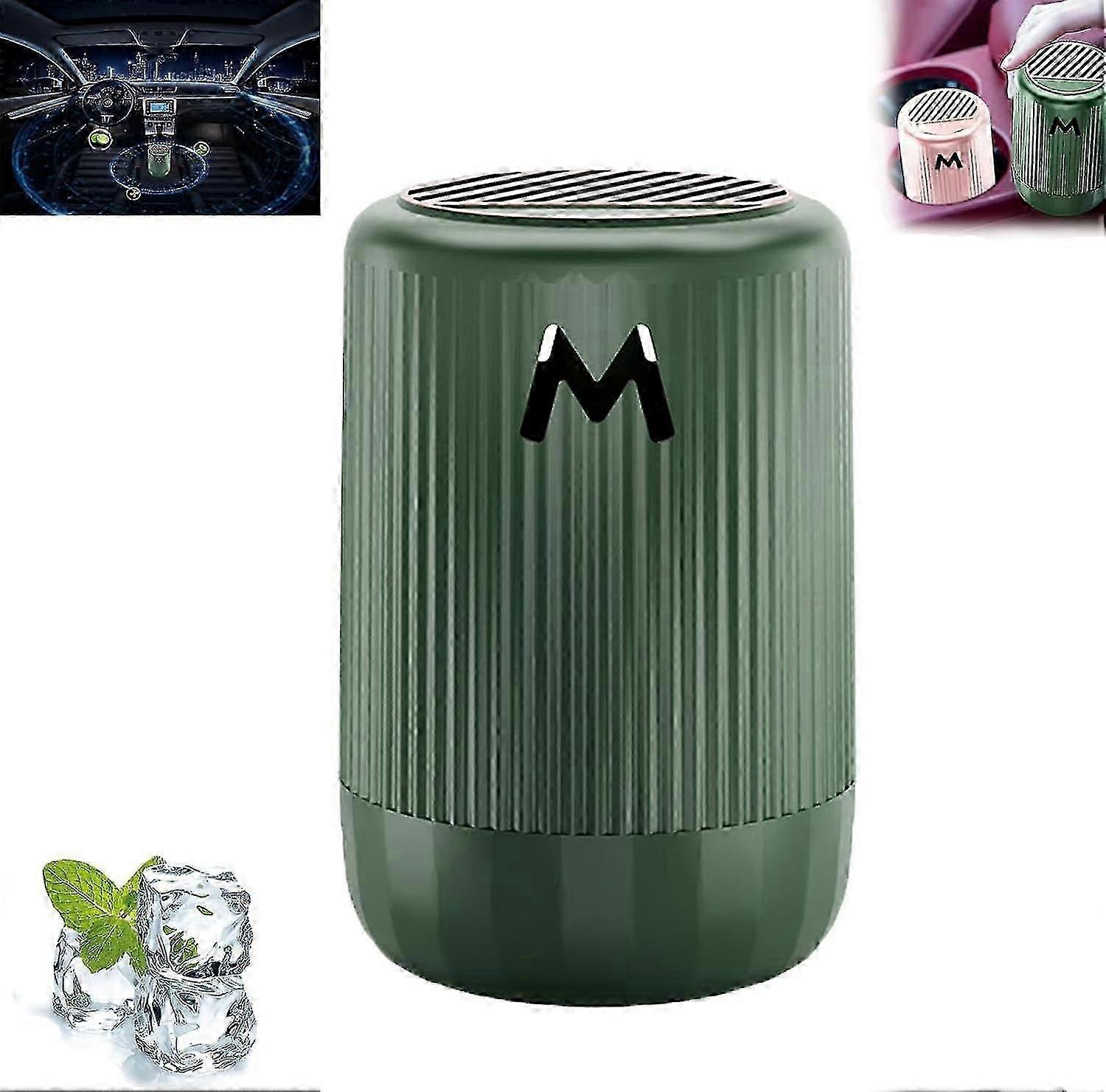 Kannettava ajoneuvoon asennettava mikroaaltouunin jäänpoistolaite autoihin - kiinteällä aromaterapian jäänpoistokupilla