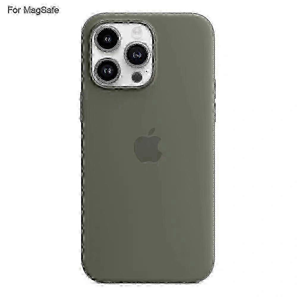 For iPhone 14 Pro Case with MagSafe - Liquid Silicone Protective Cover