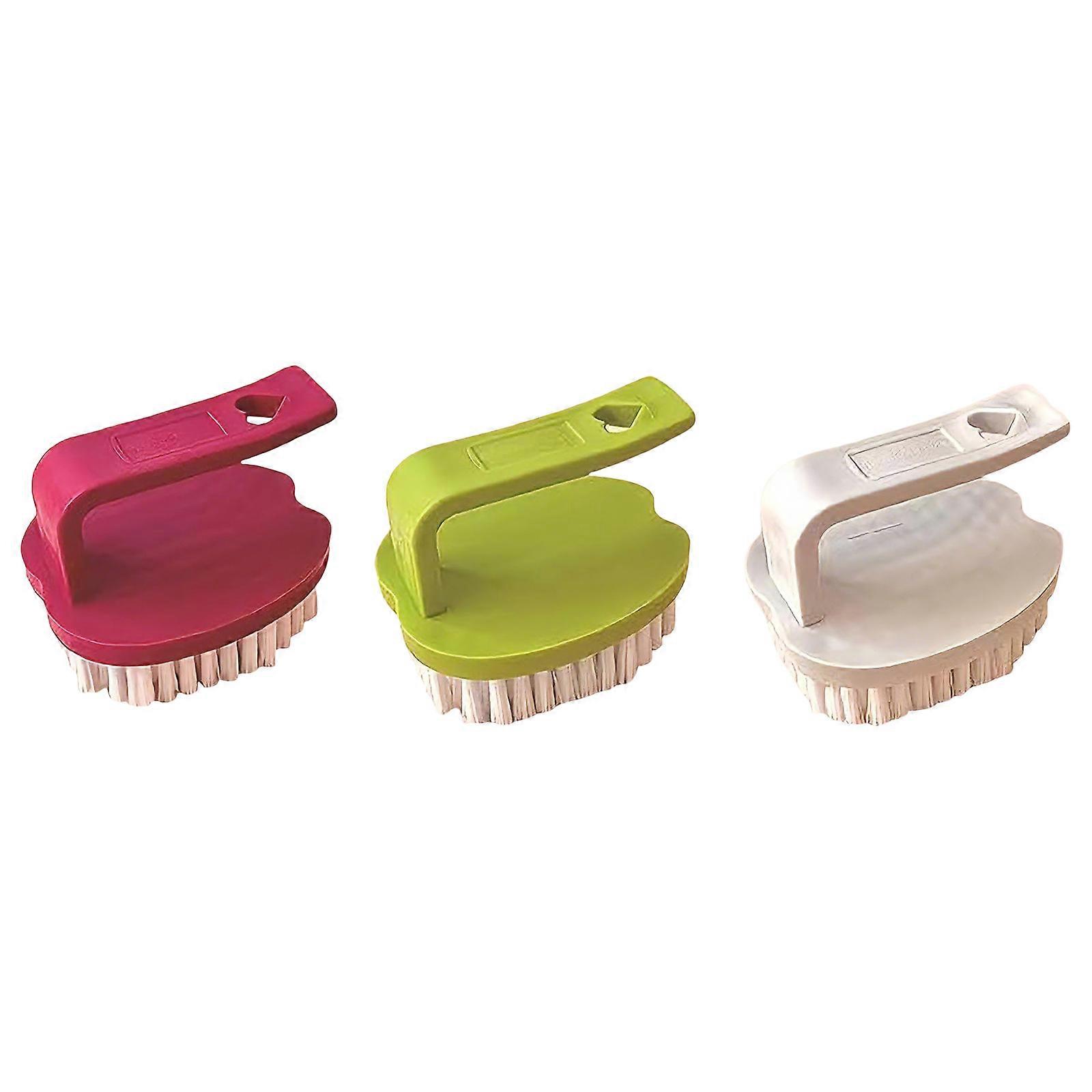 Multifunctional Fruit Brush Set for Apples Oranges Grapes ABS Construction Easy Maintenance Design Multicolor