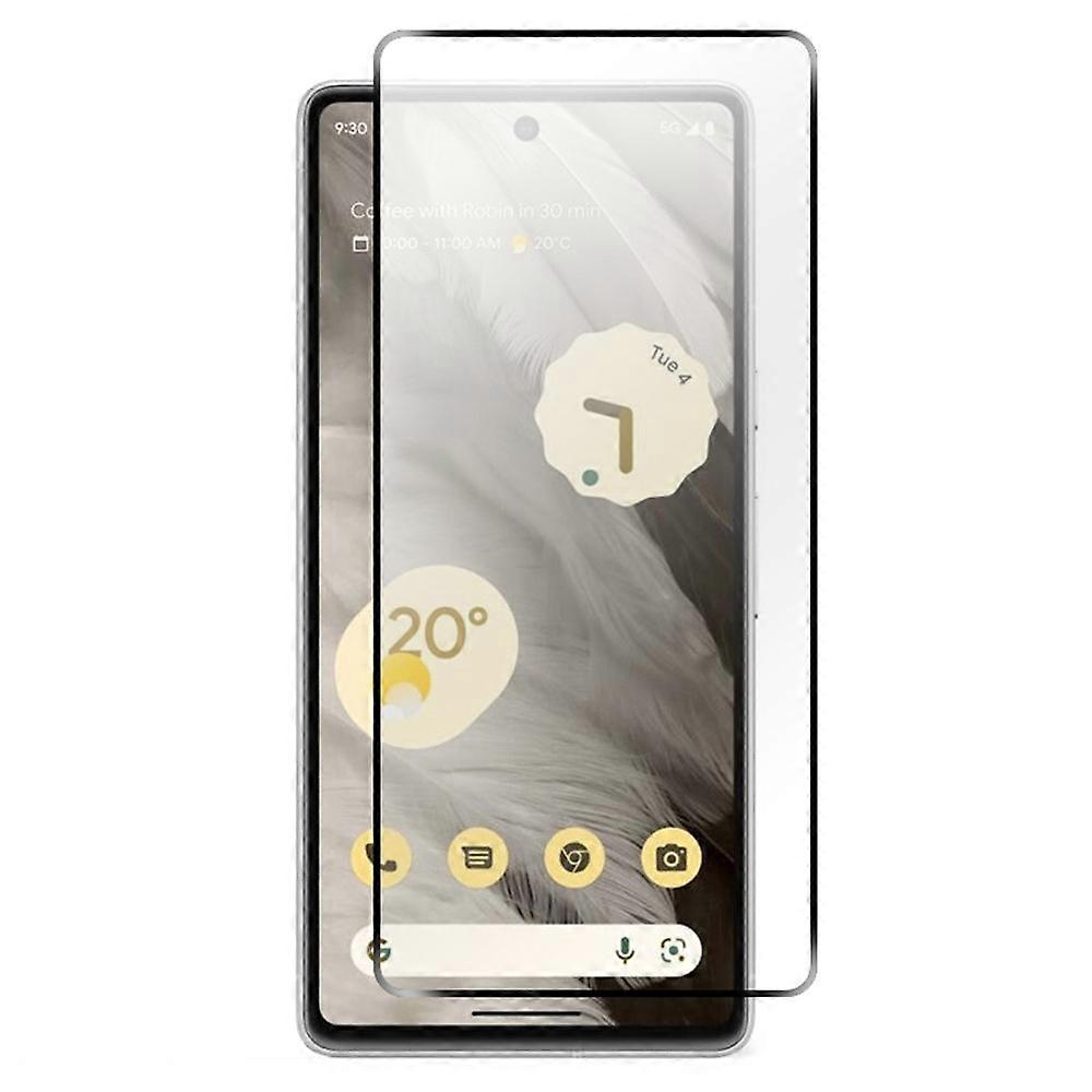 Google Pixel 7 5G二次硬化0.26mm 9H 2.5Dスクリーンプロテクターに対応したRURIHAI高アルミニウムシリコンガラスフィルム