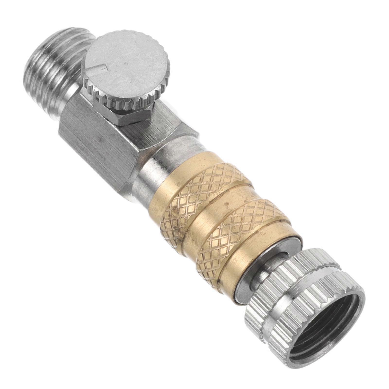 Airbrush Quick Release Coupler Adapter Set for Hose Connection Airflow Control