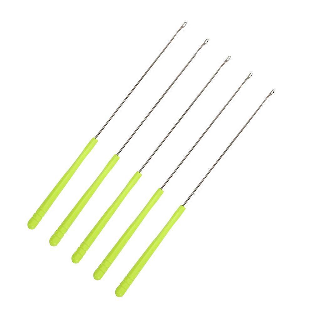 Crochet Hooks Knitting Hook for Yarn Braiding 15Pcs Green Set