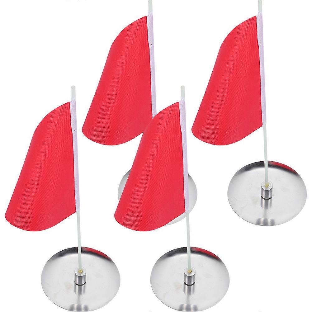 Golf Flag and Cup Set for Practice with 4Sets Mini Hole Cups and Flags