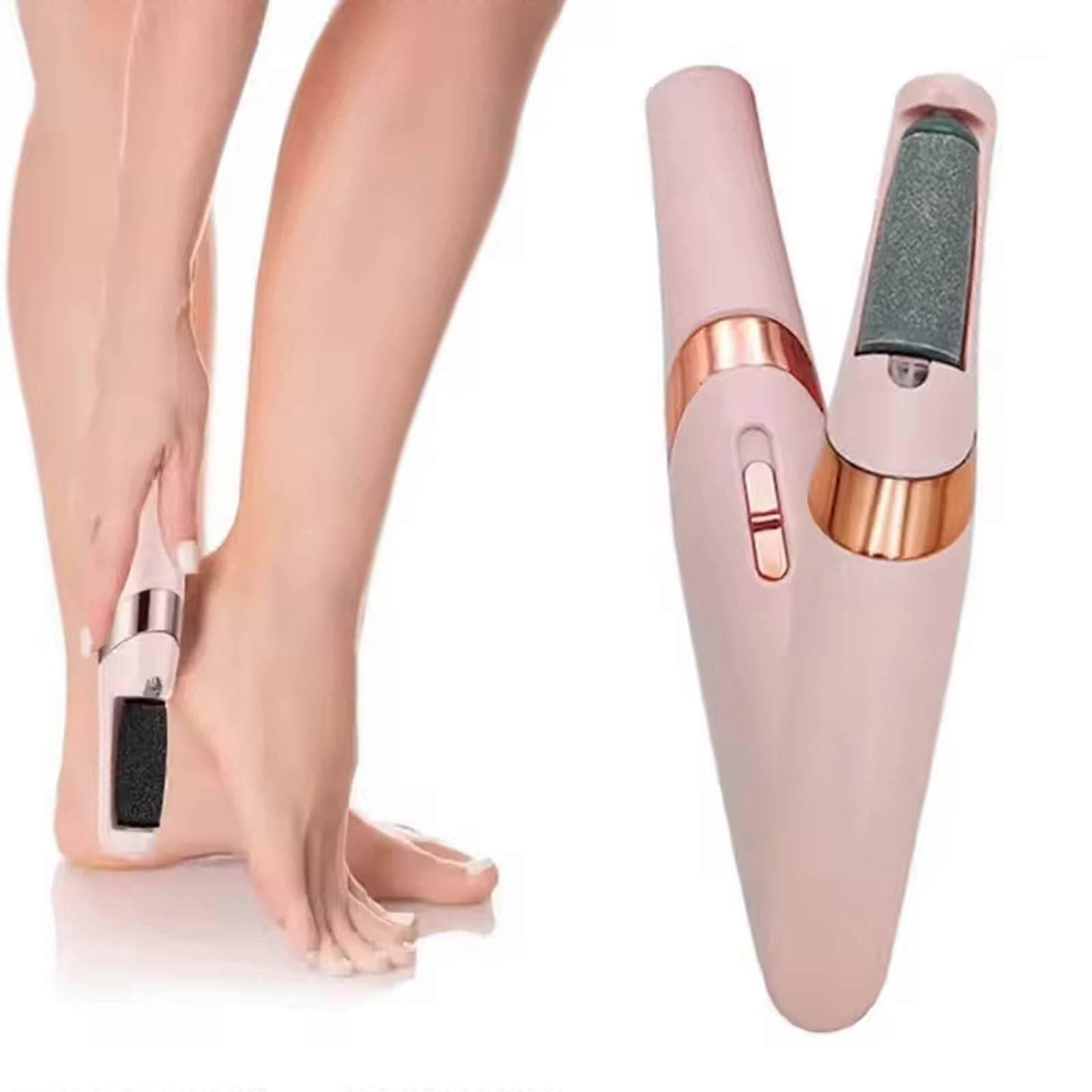 Electric Foot File Callus Remover with DualSpeed Rechargeable Cordless Design for Cracked Heels
