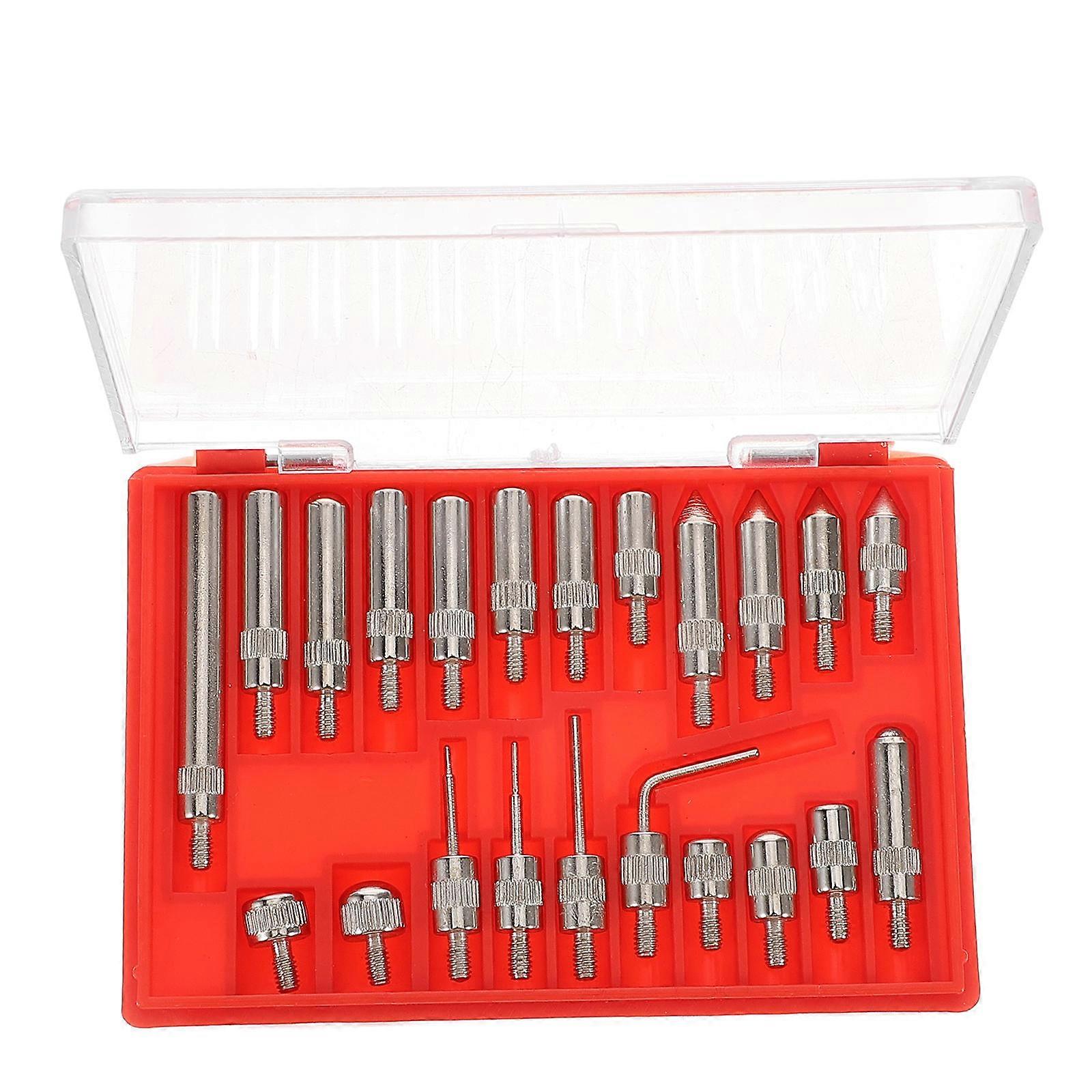 Silver Dial Indicator Point Set for Reliable Precision Measurement 1Set