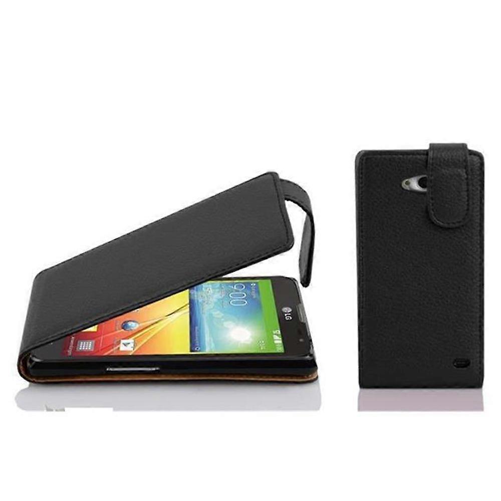LG L70 (1st SIM) Flip Case - with Textured Surface