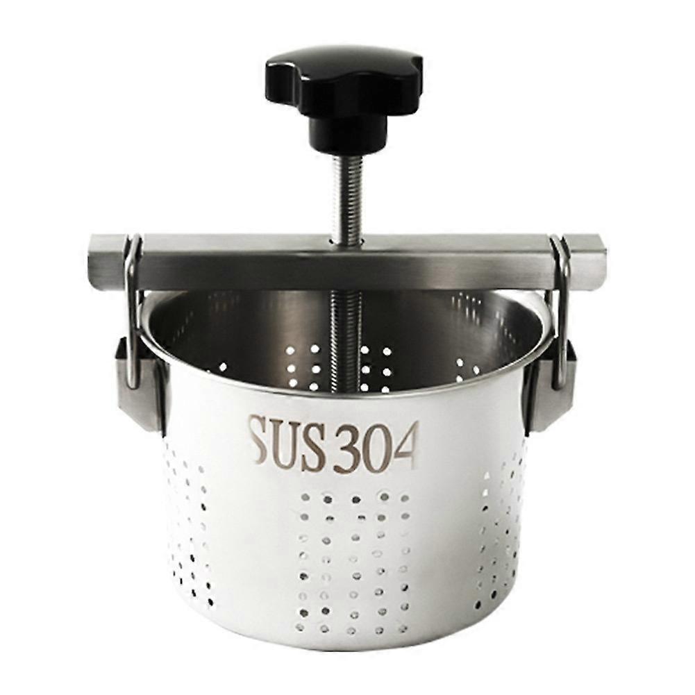 Stainless Steel Vegetable Stuffing Squeezer 1.5L Manual Dumpling Stuffing Squeezer Vegetable Drainer