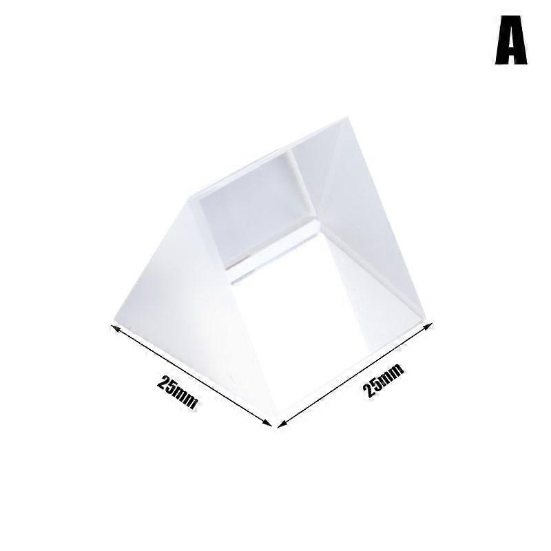Triangular Prism Rainbow Prisma Crystal Glass Photographic Prisme Color Prisms Physics Children's Light Experiment