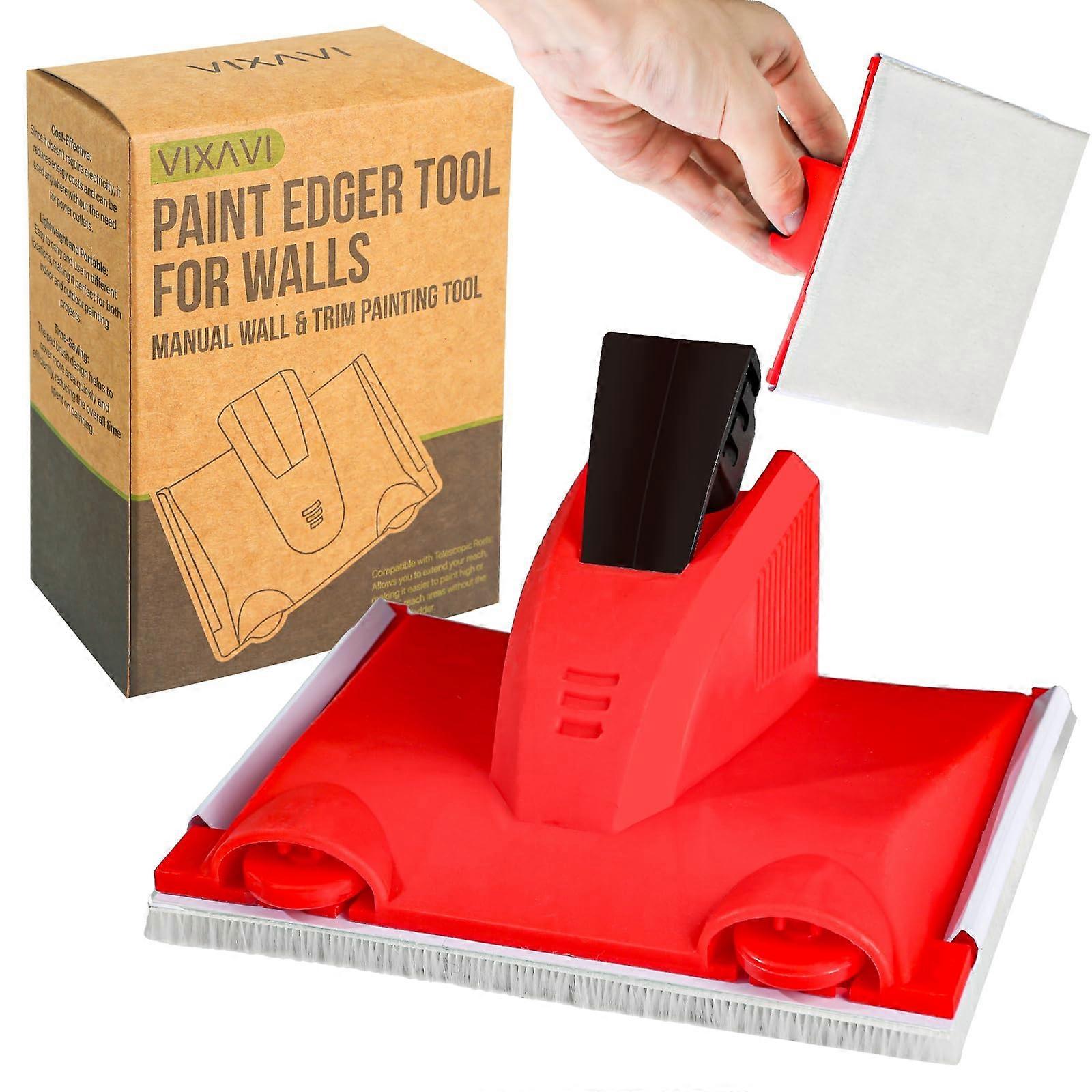 Paint Edger Tool with Clean Cut Edging and Comfort Grip for Walls, Corners and Trim Painting