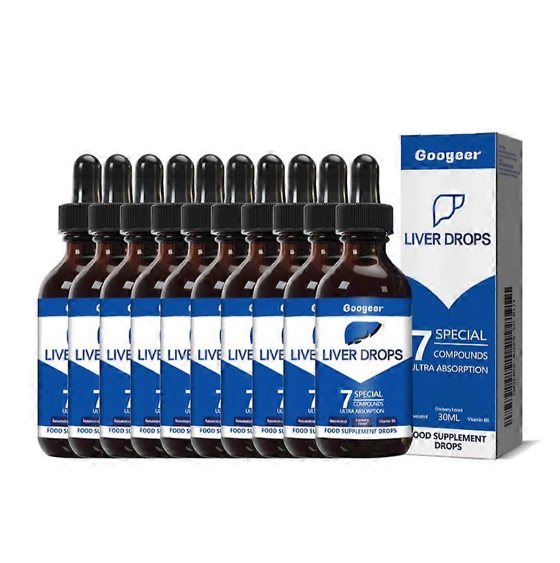 1-10x Liver Drops Body Treatment 30ml