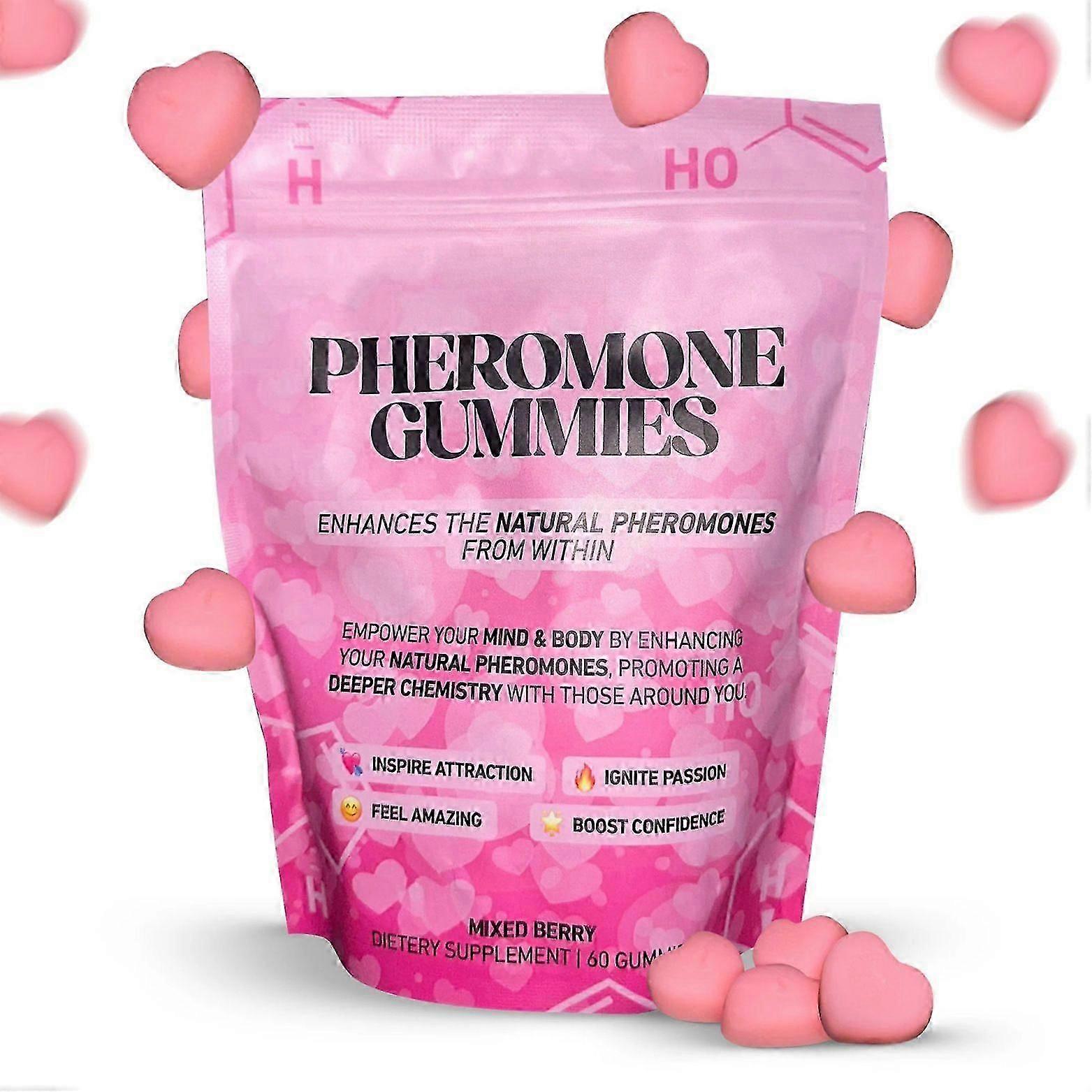 60 Count Pheromone GUMMIES Candies