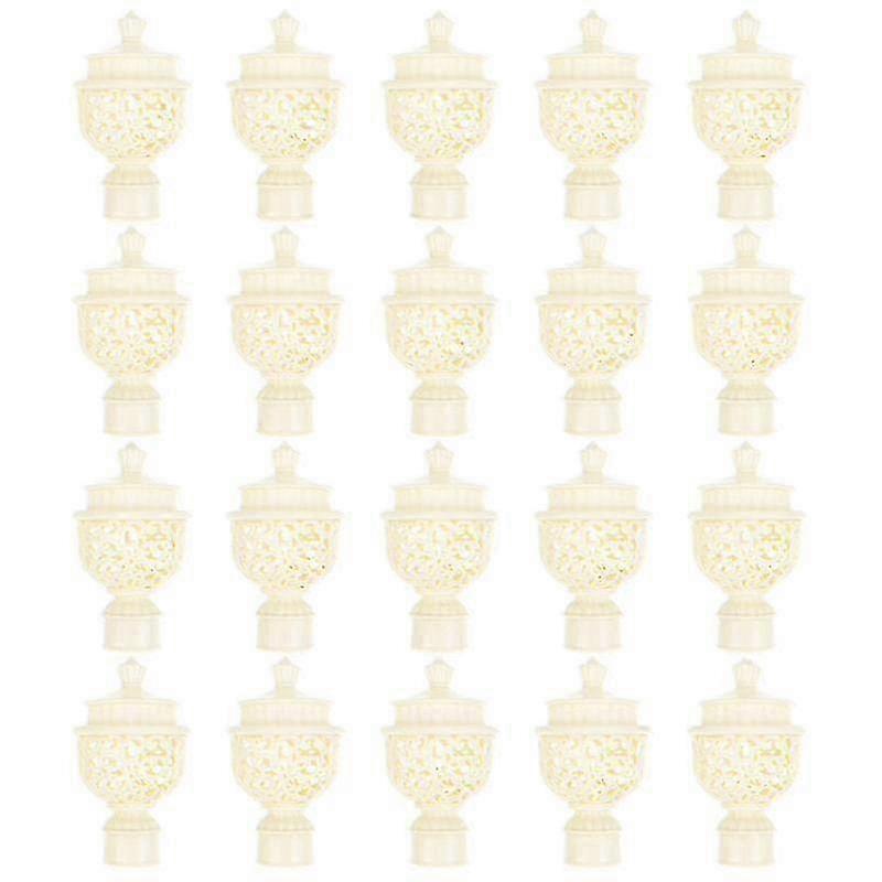 2025 20pcs Curtain Rod Ends