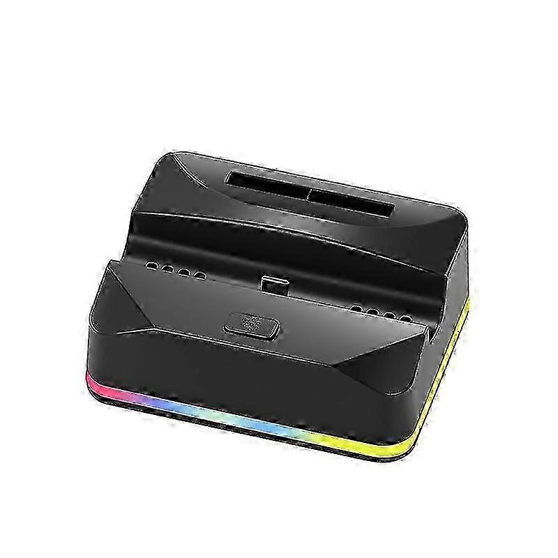 2025 For Switch 2 Console Controllers Charging Dock With RGB Lights Portable Stand