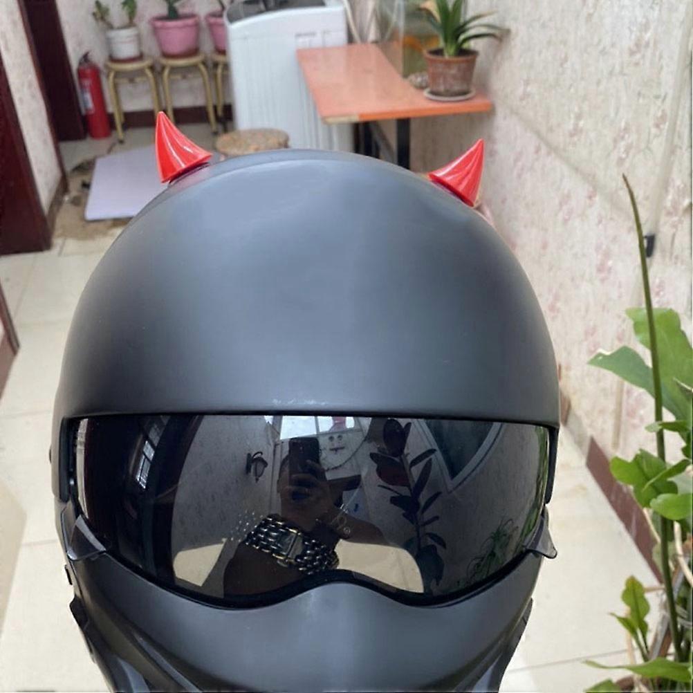 Horns for Motorcycle Reusable Plastic Accessory Decoration 4Pcs