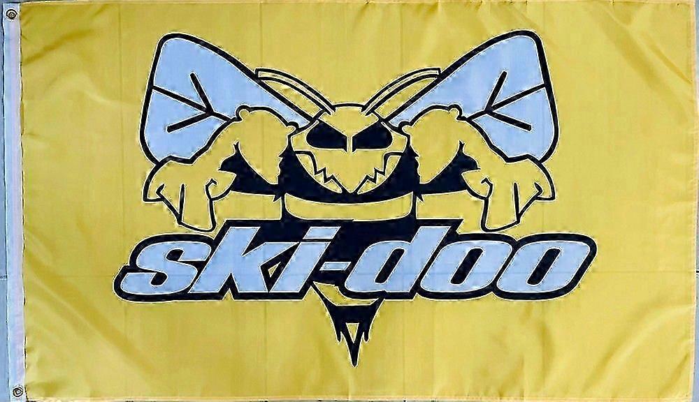 Ski-doo snøscooterflagg