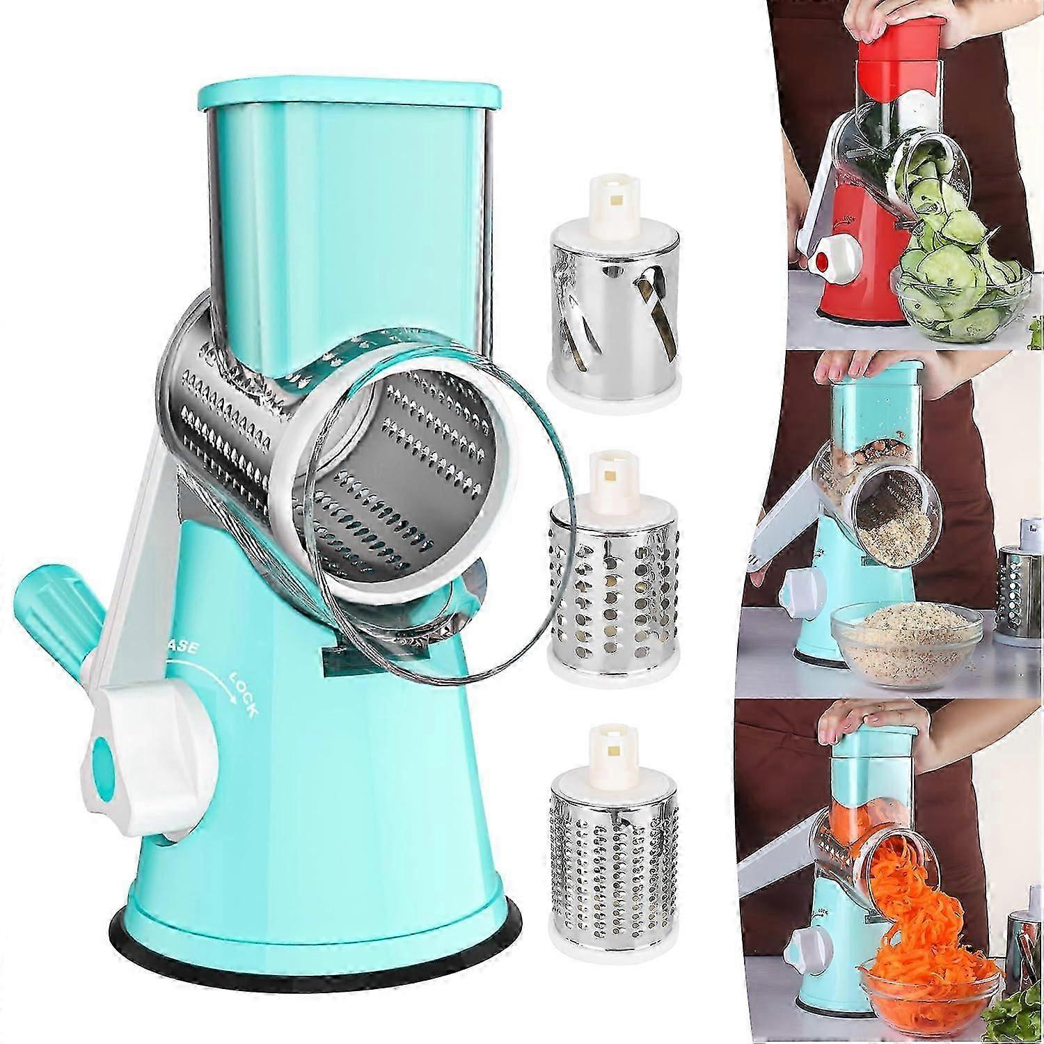 Rotary Vegetable Grater for Quick Chopping in Kitchen