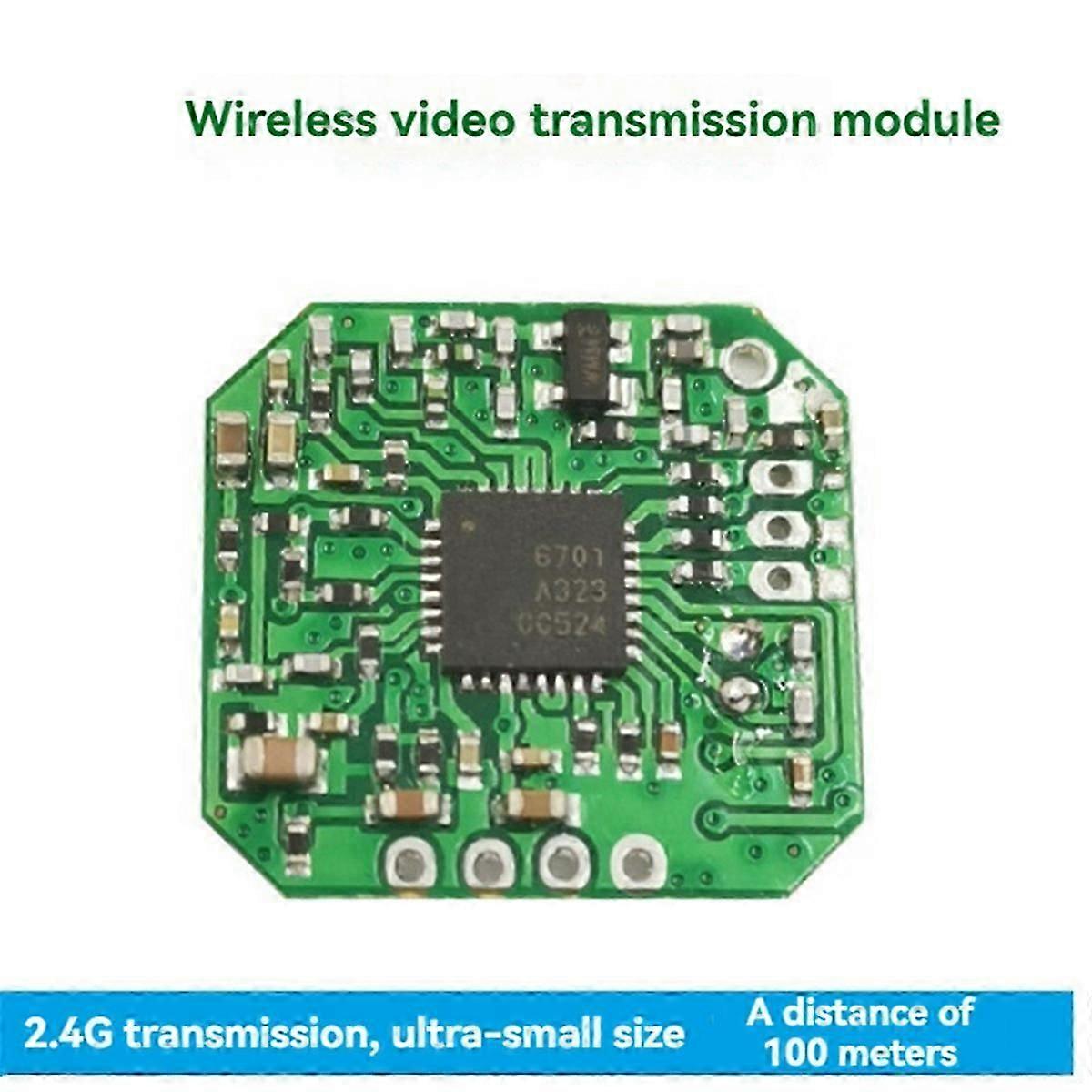 2.4G Analog Wireless Audio Video Transmitter Module Wireless Image Transmission Module Wireless Vide