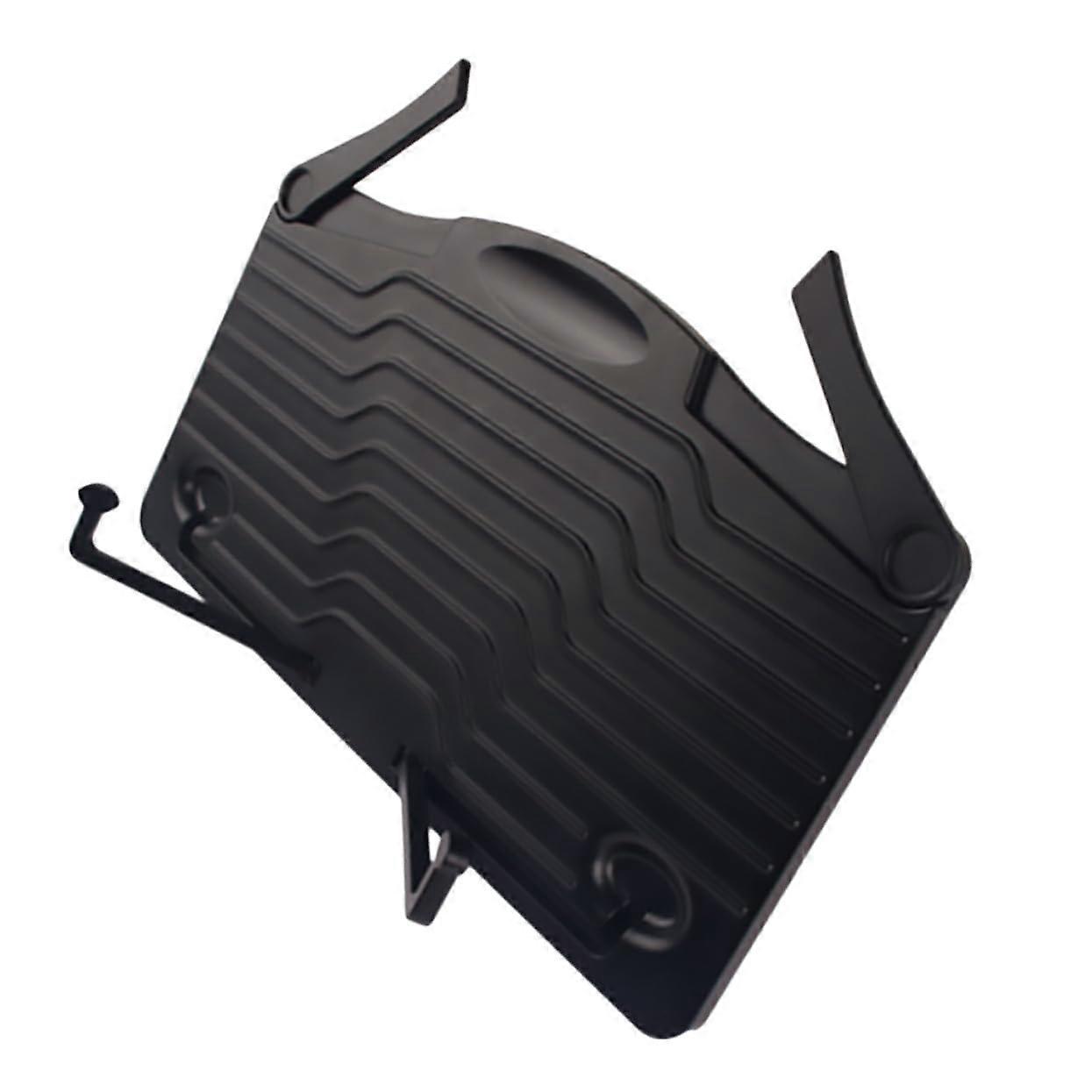 Adjustable Tabletop Music Stand and Sheet Music Holder, Lightweight Foldable Desktop Reading Rack Black