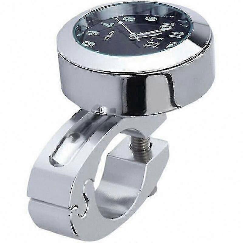 Silver Mini Cycle Accessory Mount for 7/8 Handlebars Digital Watch Holder Bar Adapter
