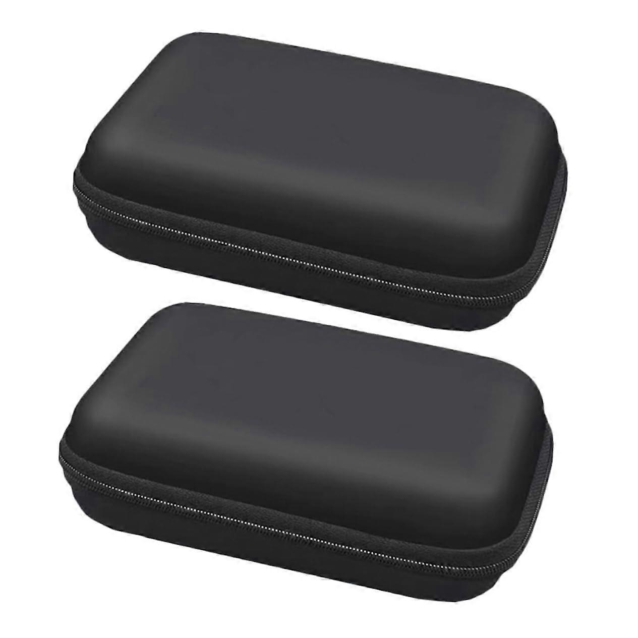 Shockproof EVA Case 2pcs Waterproof Electronics Accessories Organizer for Hard Drives and Cables