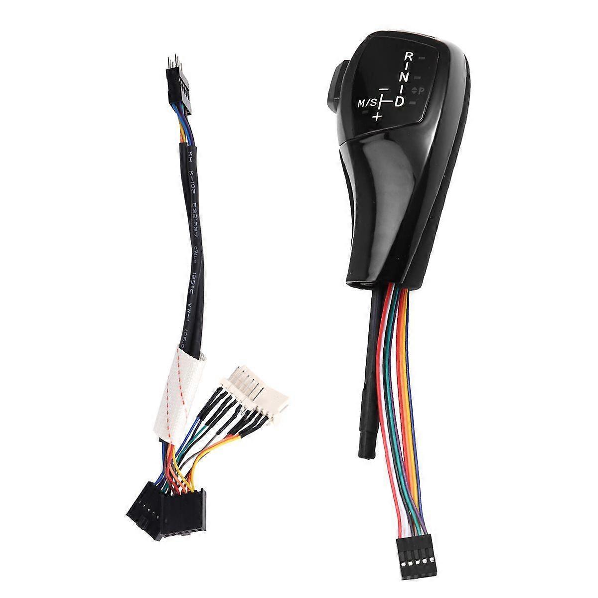 Thumb Gear Shift Lever Knob for 3 Series E90 E91 E92 E93 2006-2012 Car Interior Accessories Black