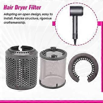Hårfønerens indre filter + ytre filterbur for hårfønermodellene HD01 HD03 HD08, med filterrengjøringsbørste