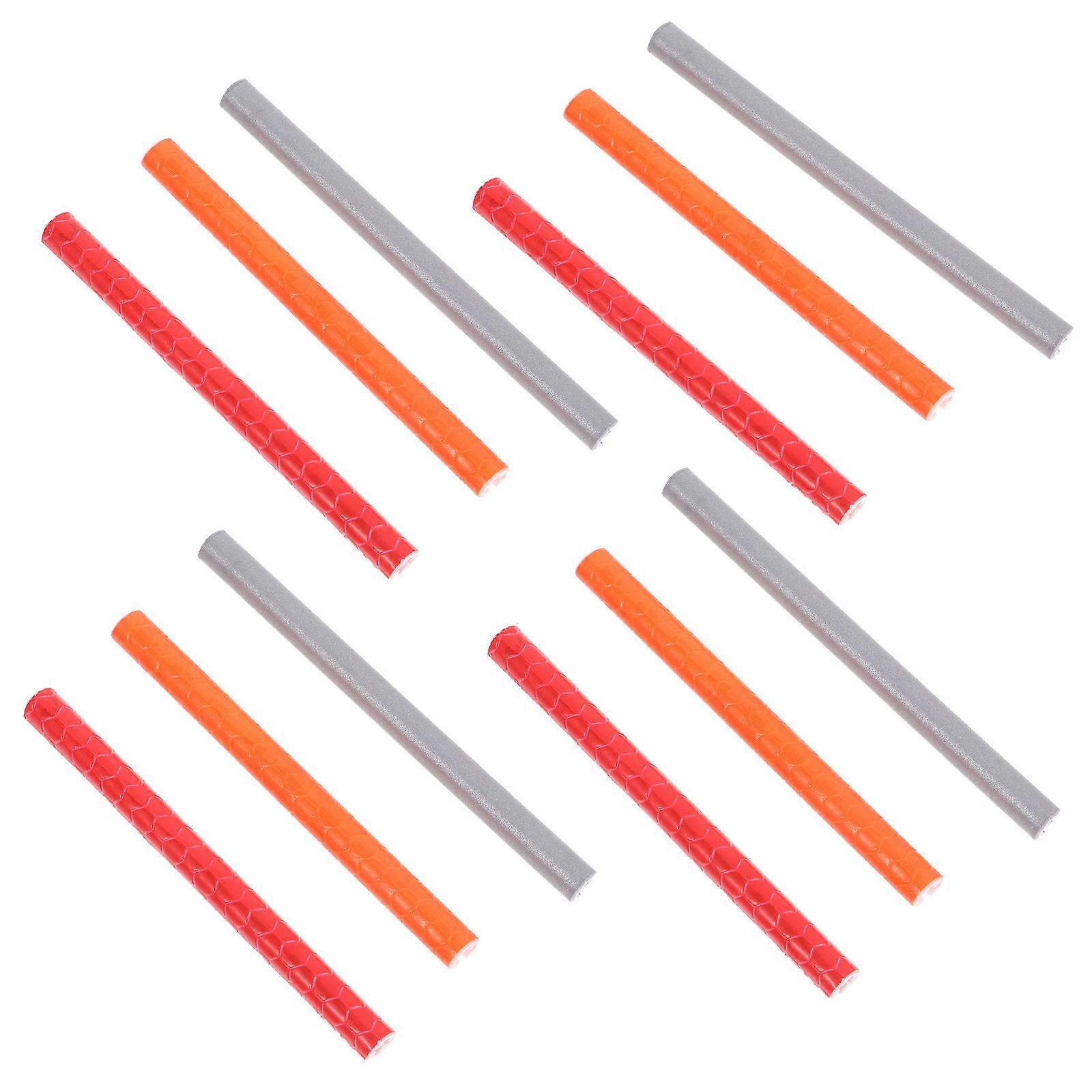 Reflective Bike Wheel Spokes for Enhanced Safety 36Pcs Creative Warning Strips