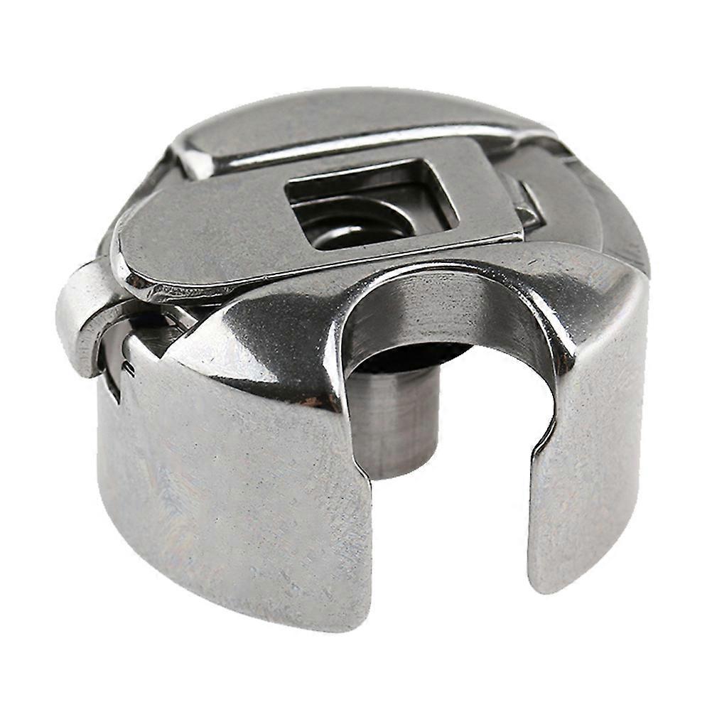 Flat Car Shuttle Bobbin Case Replacement Sleeve for Sewing Machine 3Pcs Silver