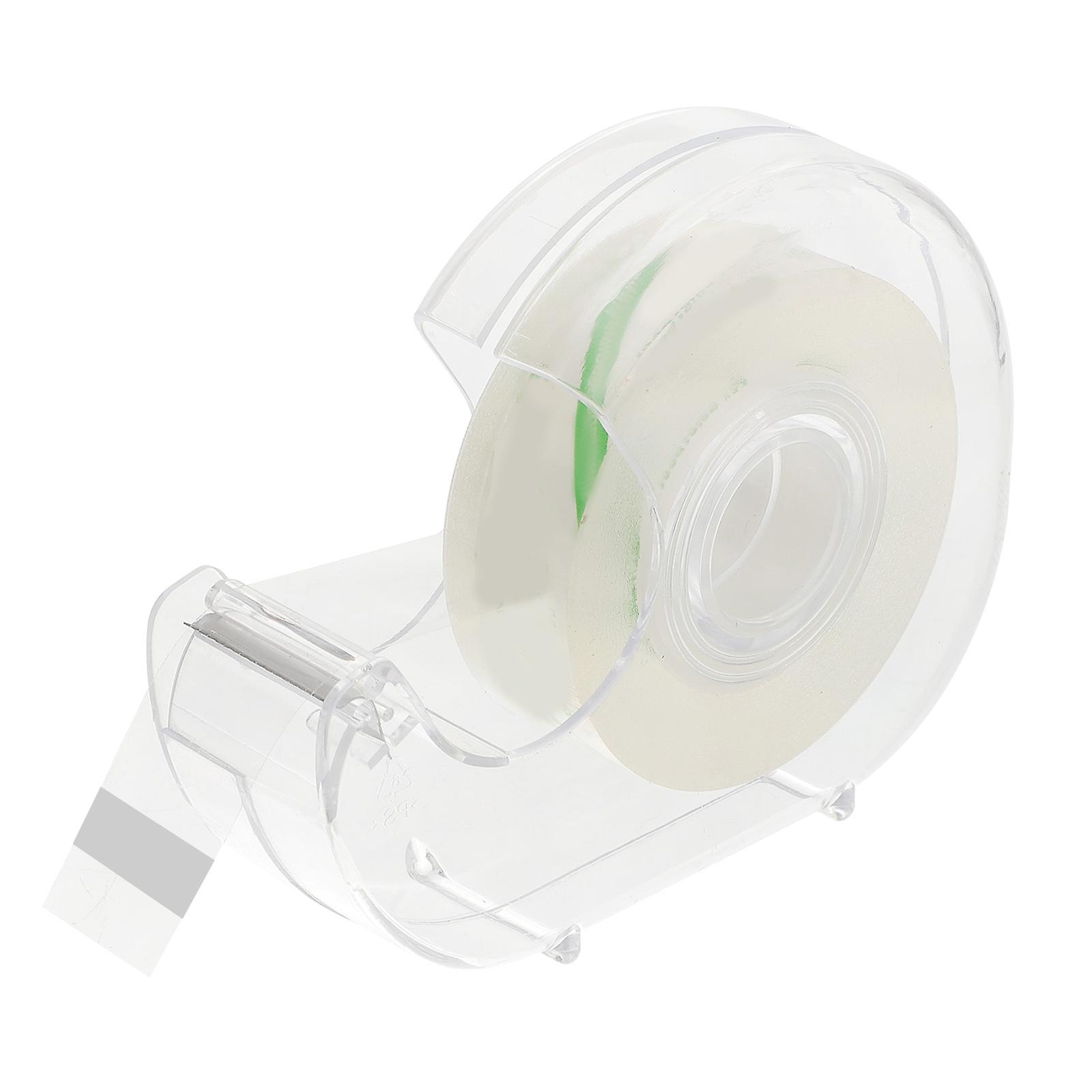 Refillable Plastic Tape Dispenser for Office Use 1Set Handheld Cutter