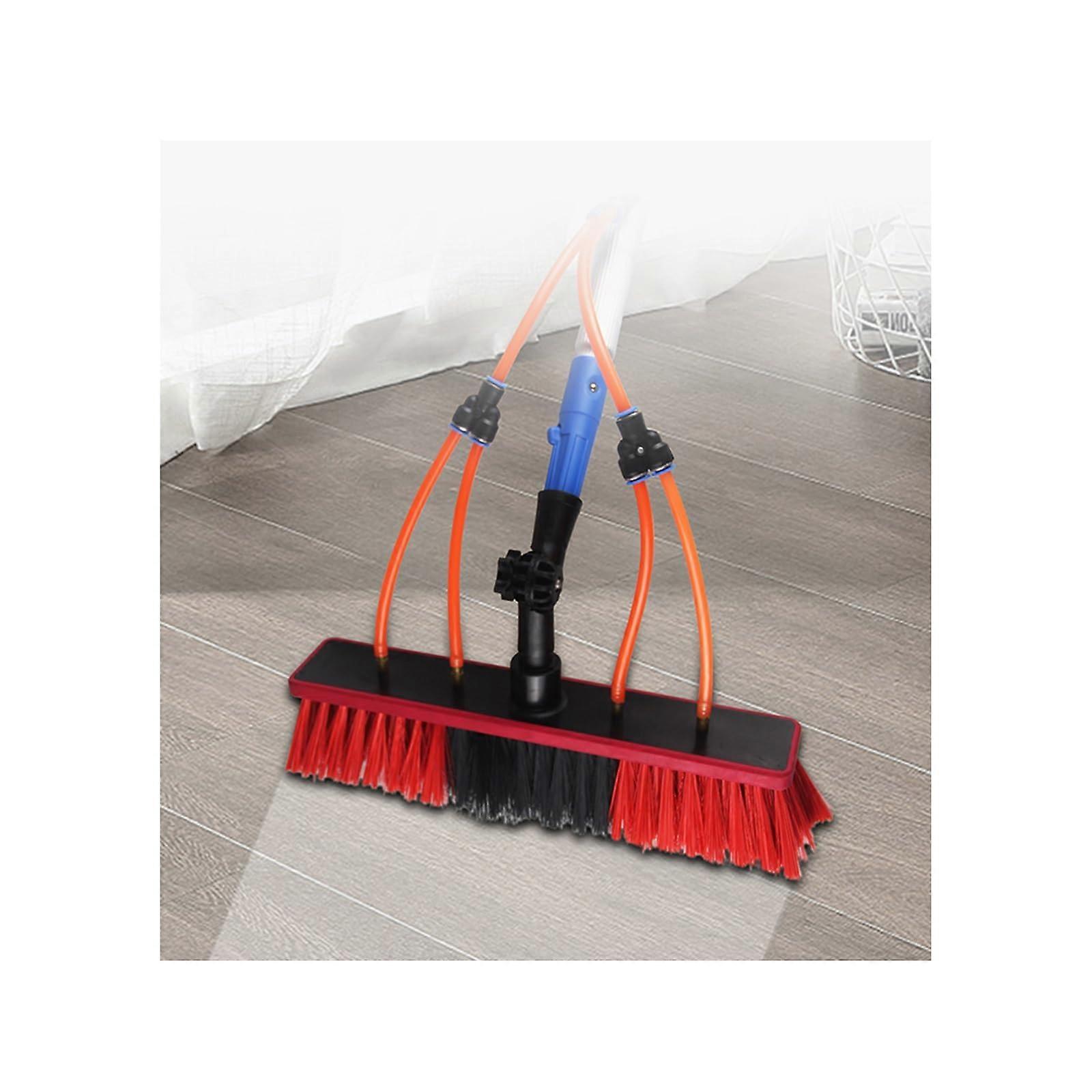 Telescopic Window Cleaning Pole with Adjustable Angle Brush for  Windows and Solar Panels 5m