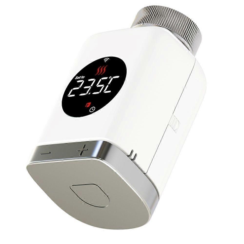 Smart Zigbee Thermostatic Radiator Valve TRV Programmable App Remote Temperature Controller for Alexa Google Home