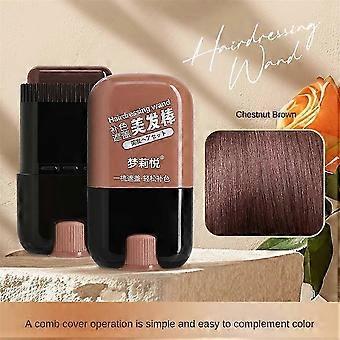 Portable Hair Color Stick with Built-In Comb - Quick and Easy Coverage!