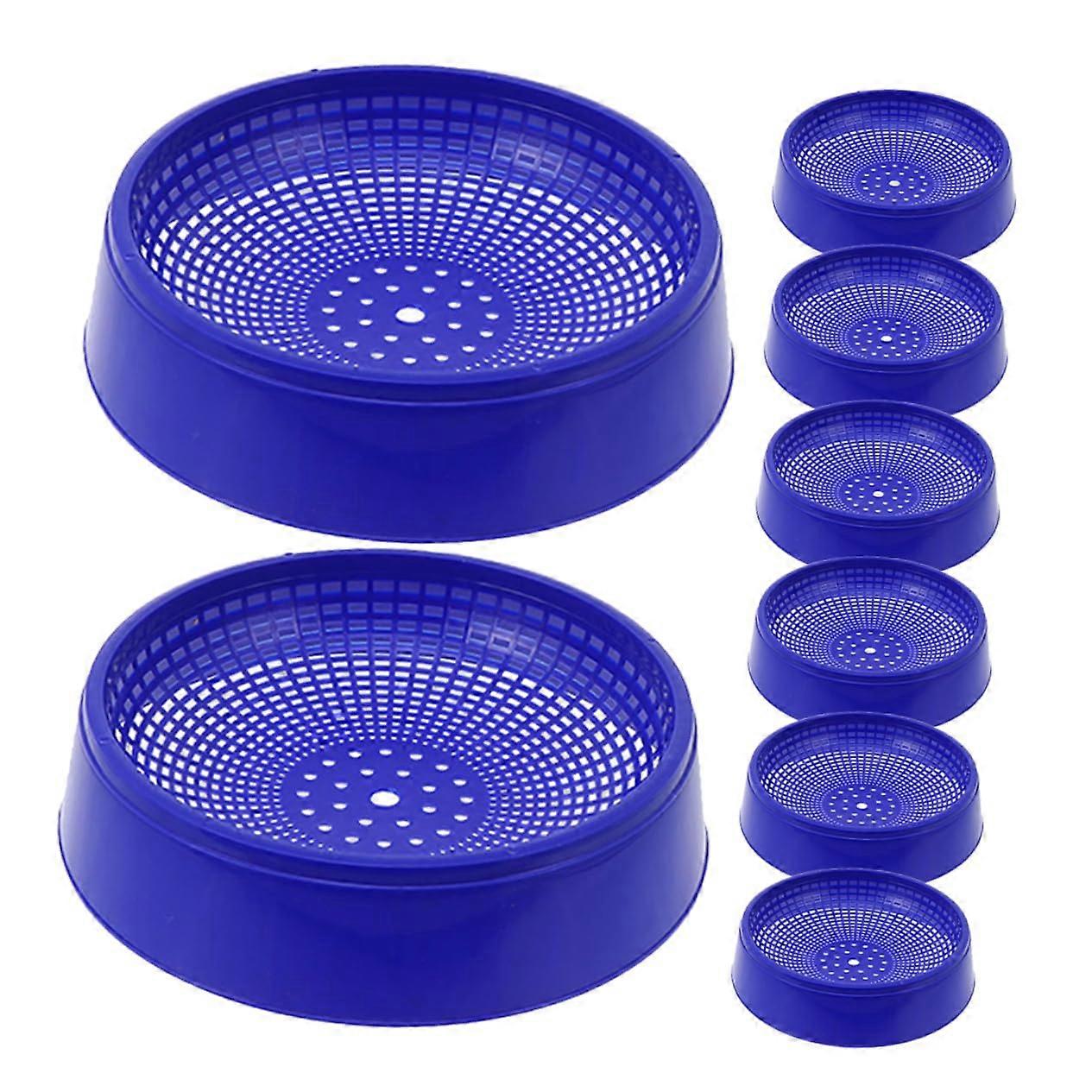 8pcs Pigeon Nesting Bowls Durable Design for Bird Breeding Setup and Stable Hatching Support